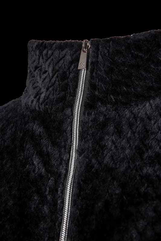 Дамско Поларено Горнище AULP BECCO BLACK — снимка 5