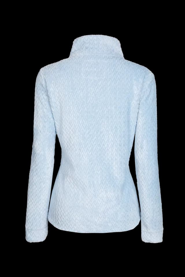 Дамско Поларено Горнище AULP BECCO LIGHT BLUE — снимка 2