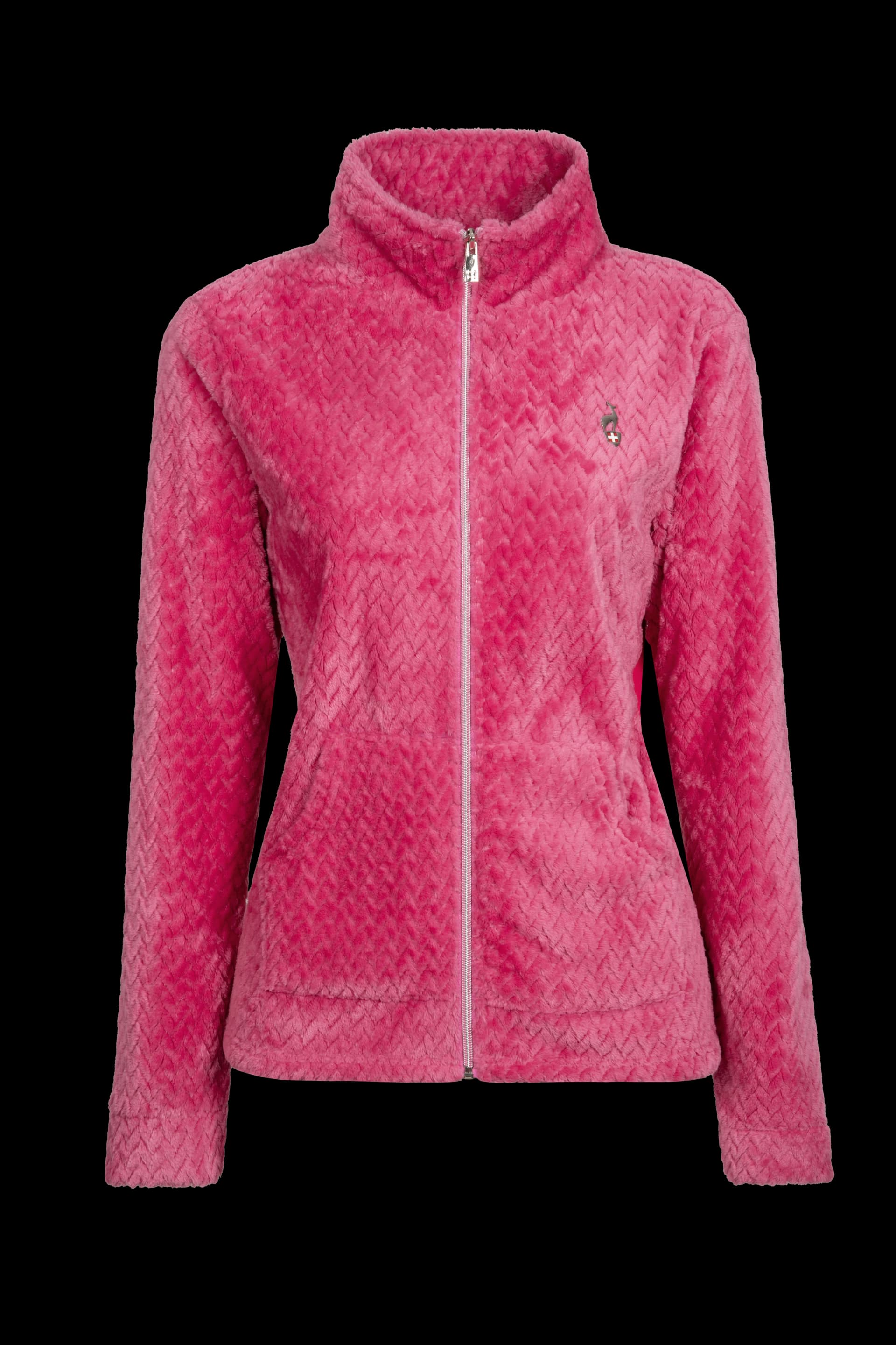 Дамско поларено горнище AULP BECCO VESTE POLAIRE F PINK FLASH
