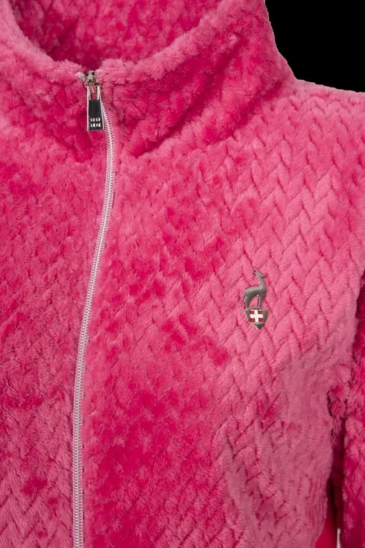 Дамско поларено горнище AULP BECCO VESTE POLAIRE F PINK FLASH — view 4
