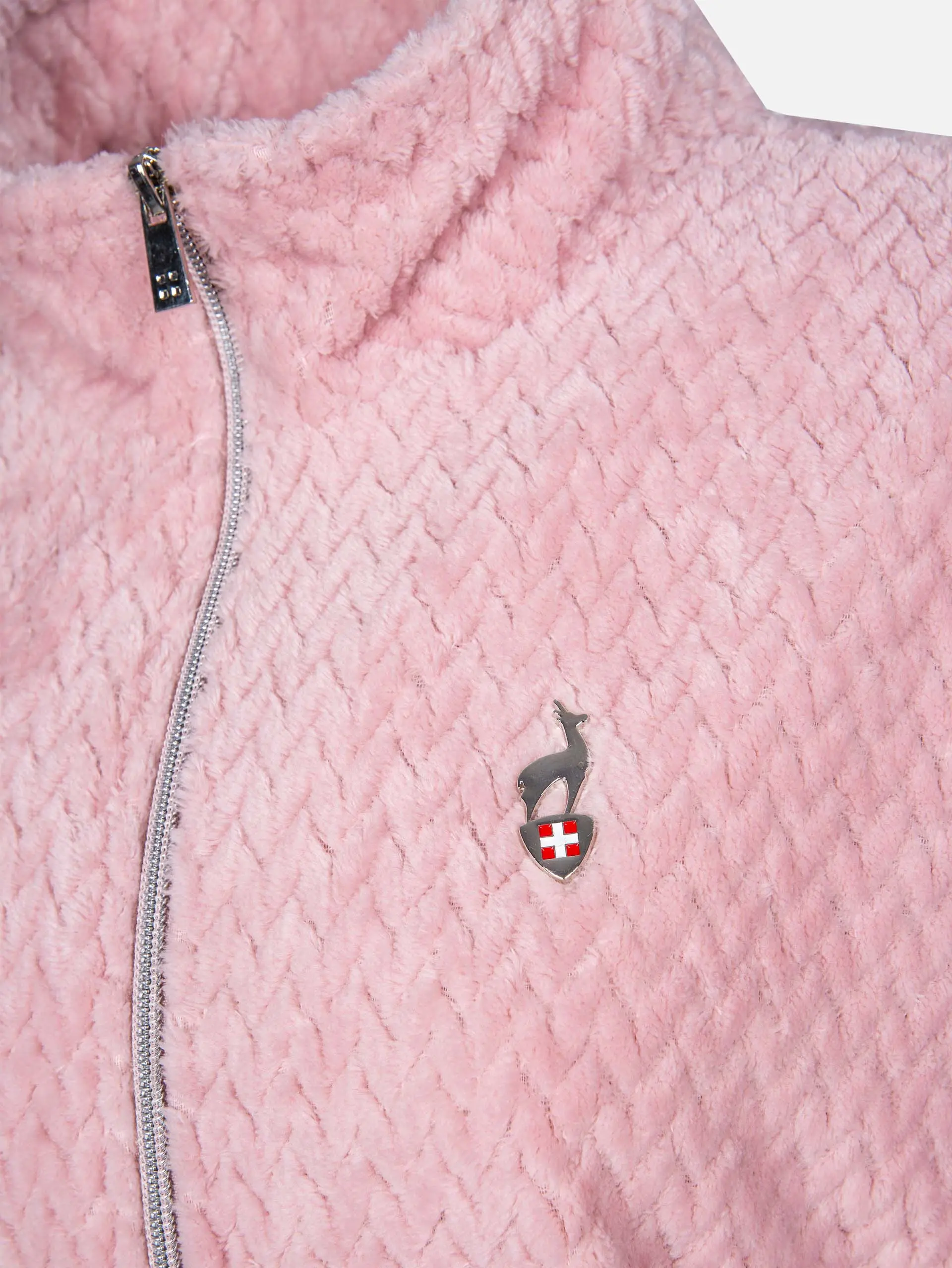 Дамско Поларено Горнище AULP BECCO POWDER PINK — снимка 4