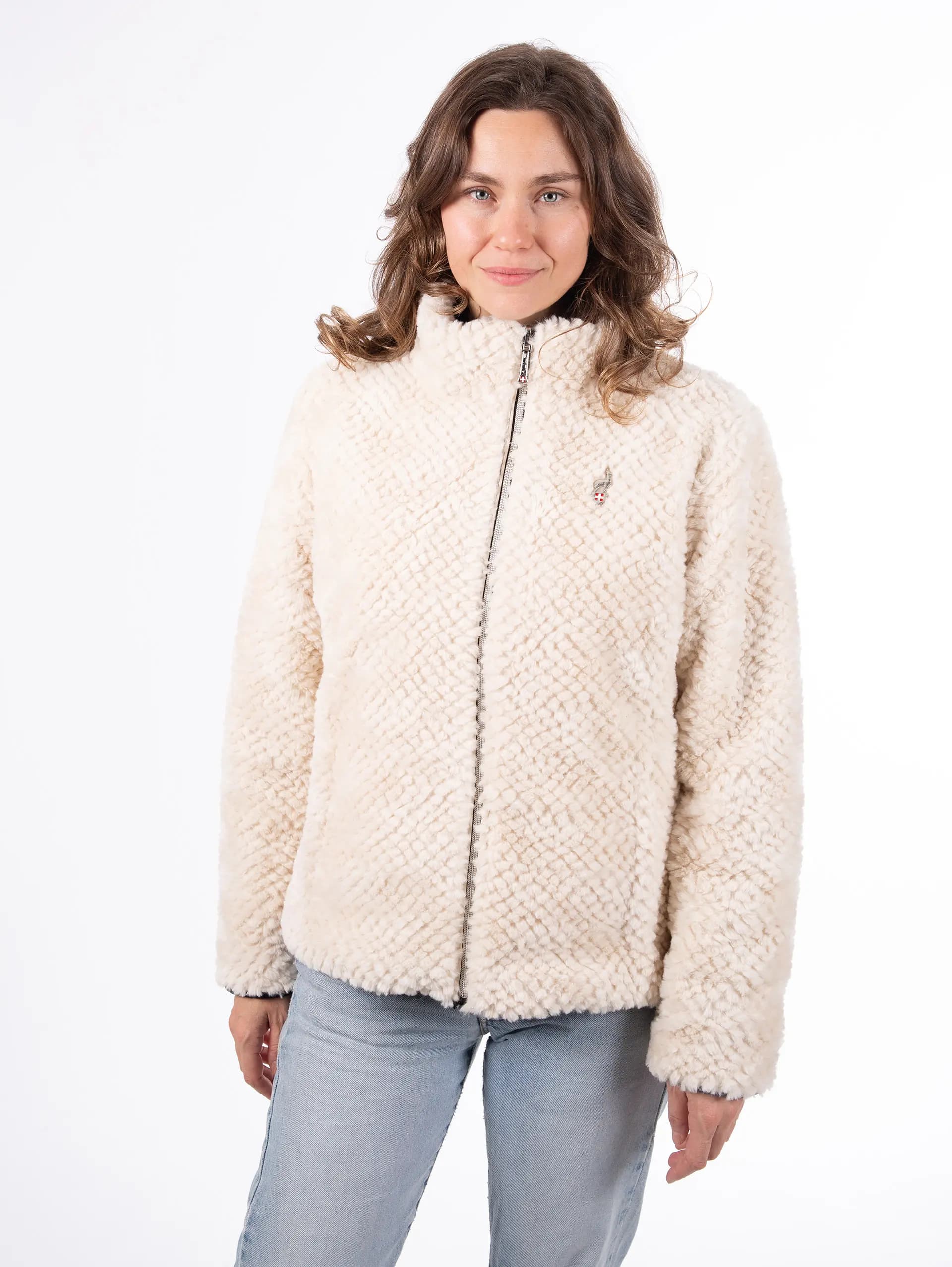 Дамско Двулицево Яке AULP CARPY SWANN/BLACK — снимка 5