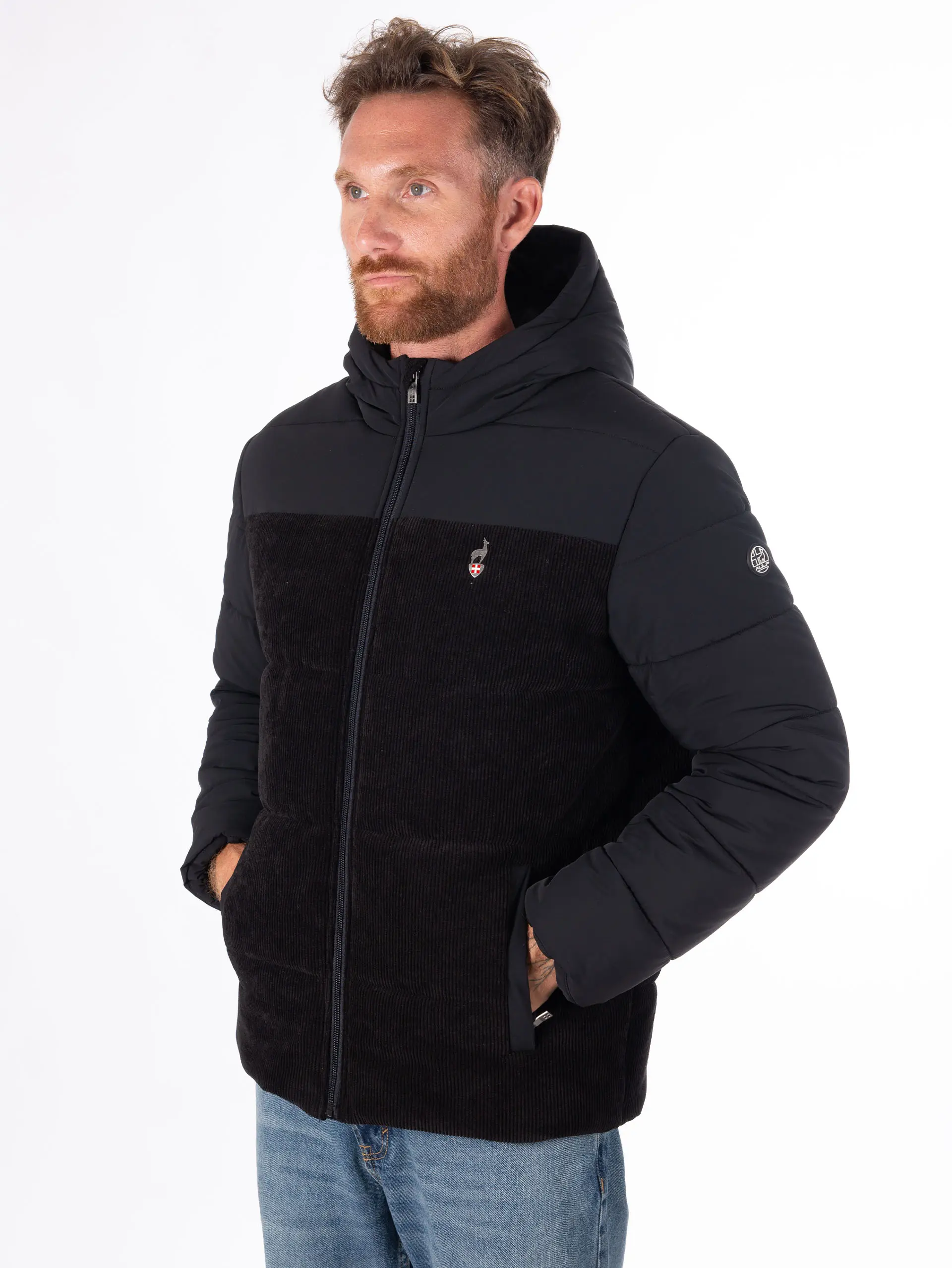 Мъжко Яке AULP CHINO BLACK — снимка 3