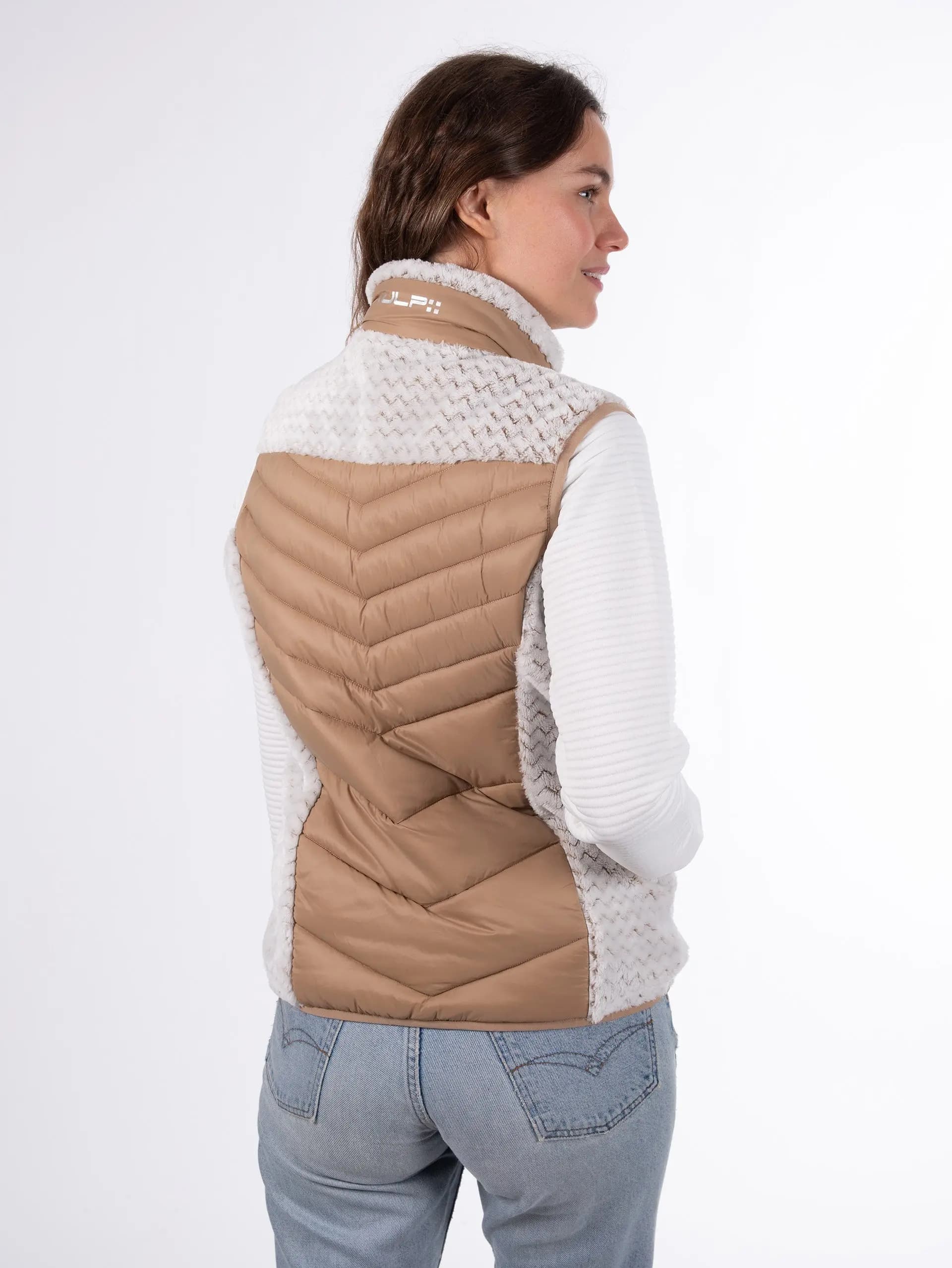 Дамски Елек AULP CORDA TAUPE — снимка 3