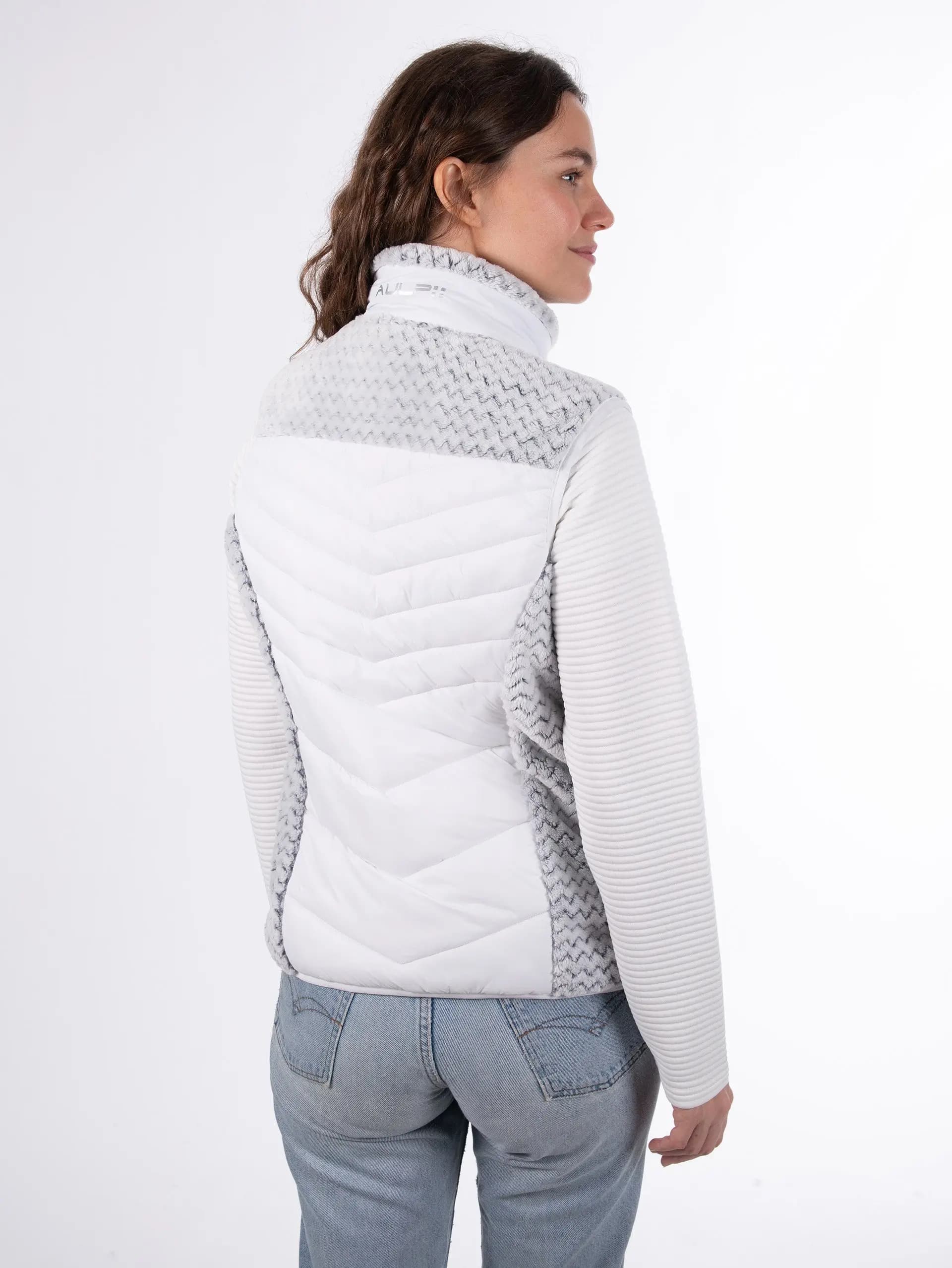 Дамски Елек AULP CORDA WHITE — снимка 2