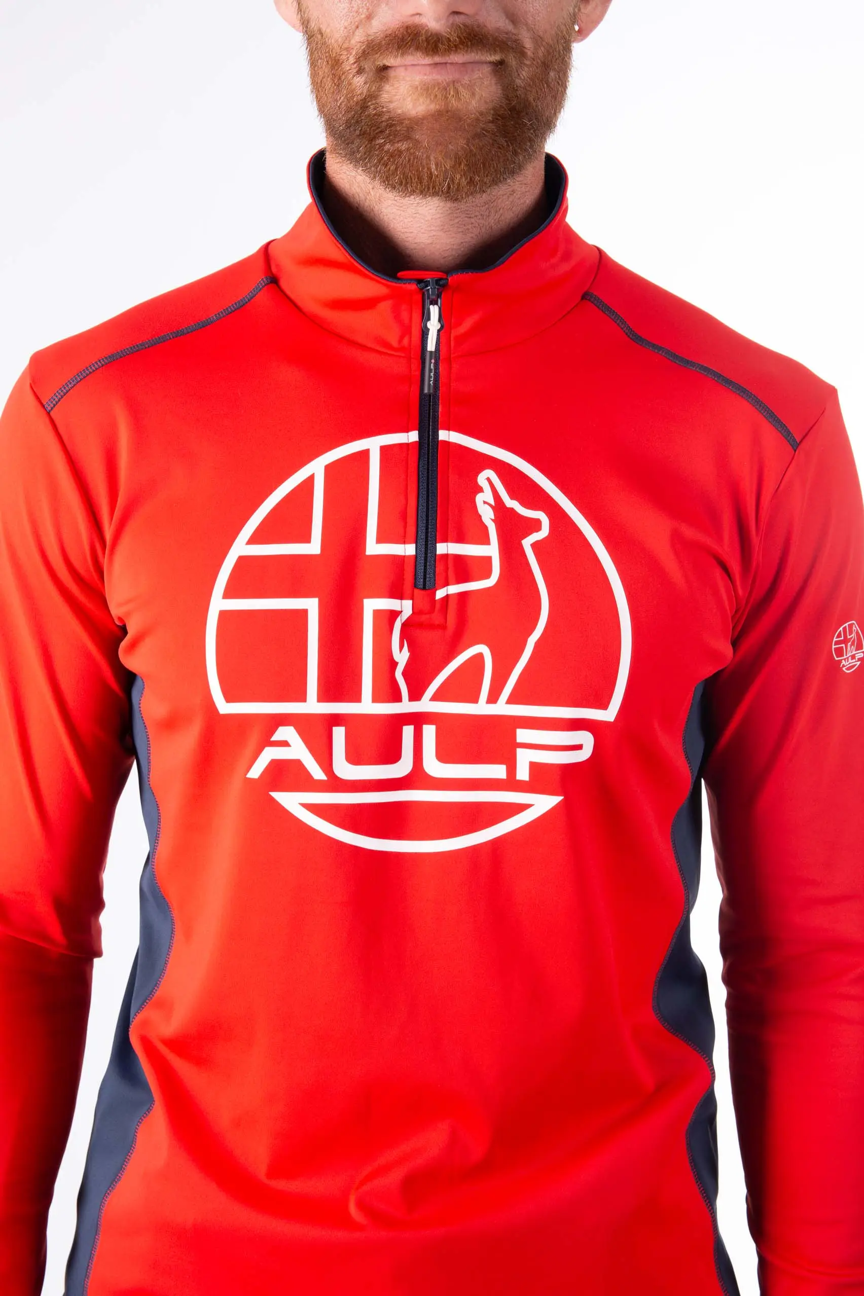 Термобельо Блуза AULP COREY FLAME RED — снимка 3