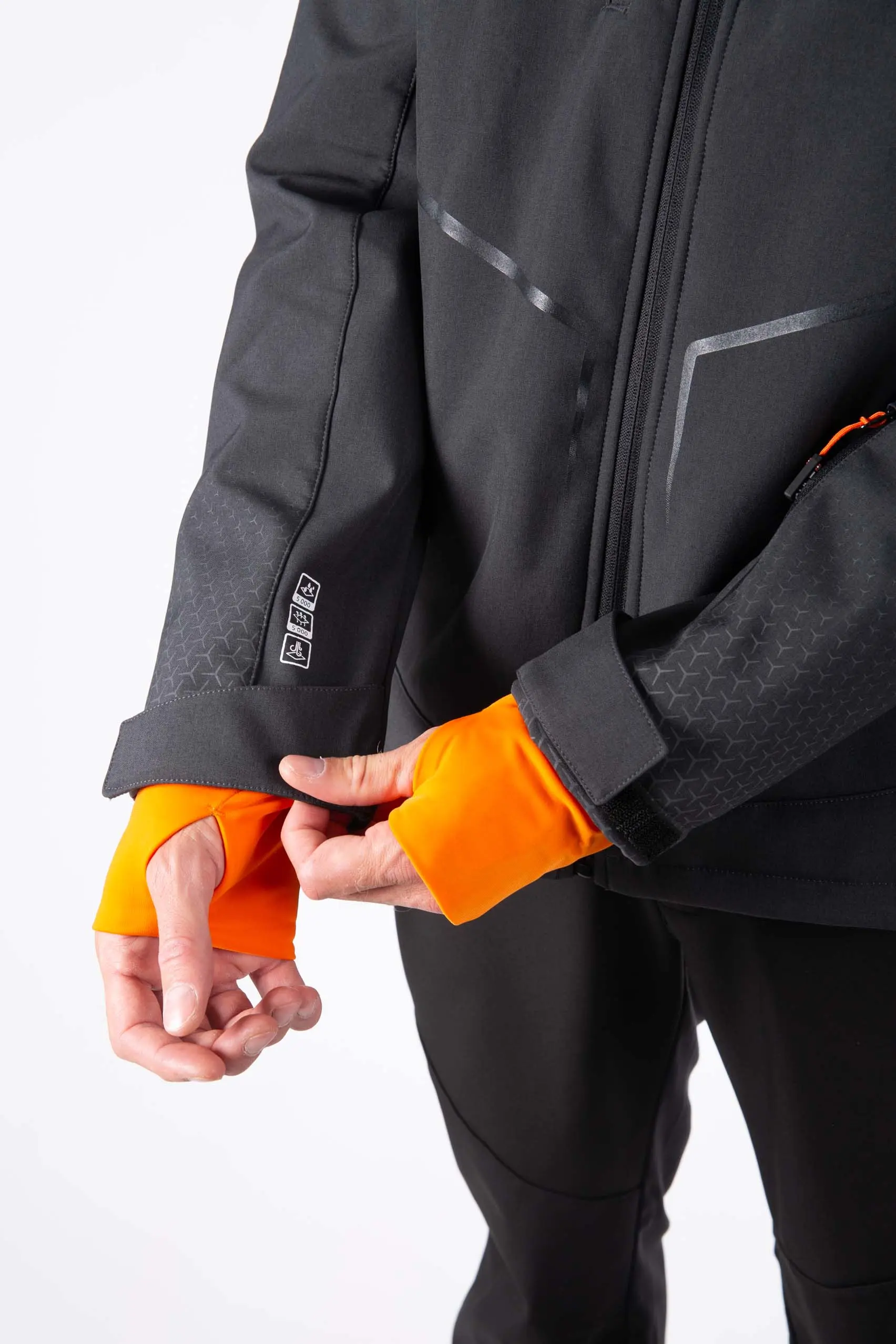 Туристическо Яке AULP CYRUS ANTHRACITE MELG — снимка 4