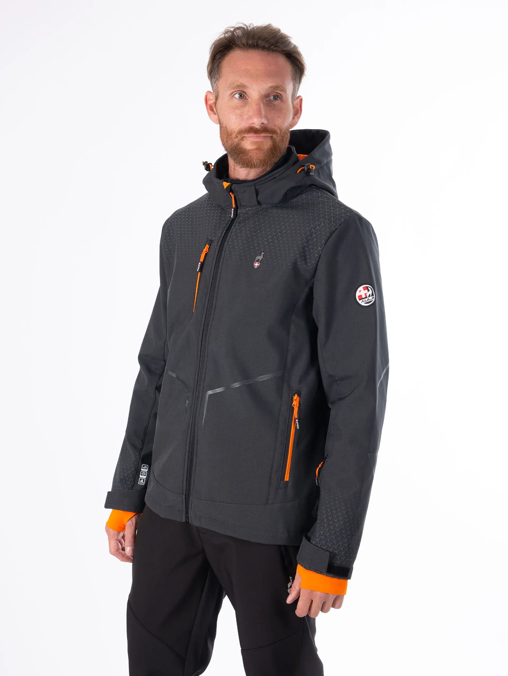 Туристическо Яке AULP CYRUS ANTHRACITE MELG — снимка 2