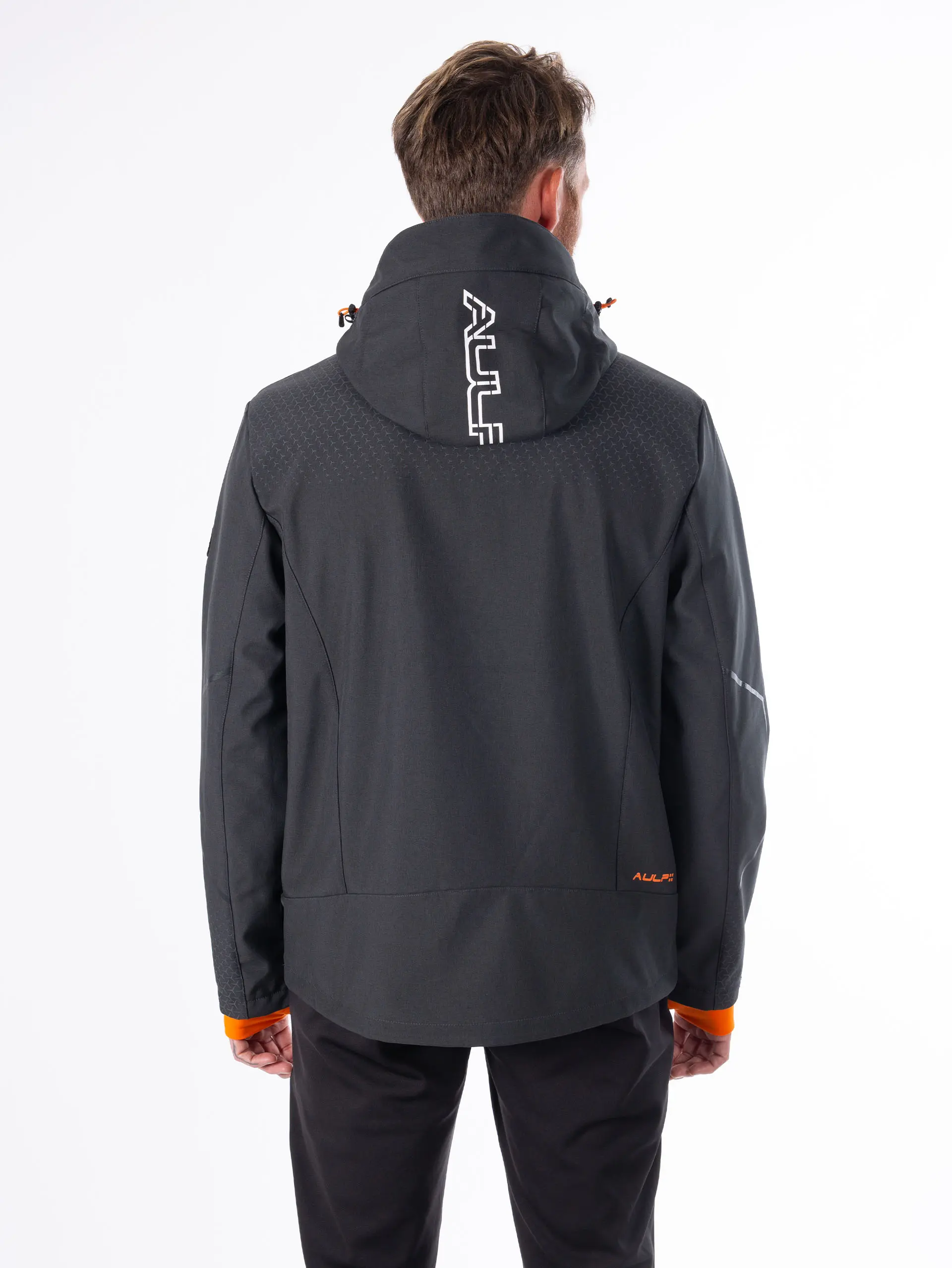 Туристическо Яке AULP CYRUS ANTHRACITE MELG — снимка 3