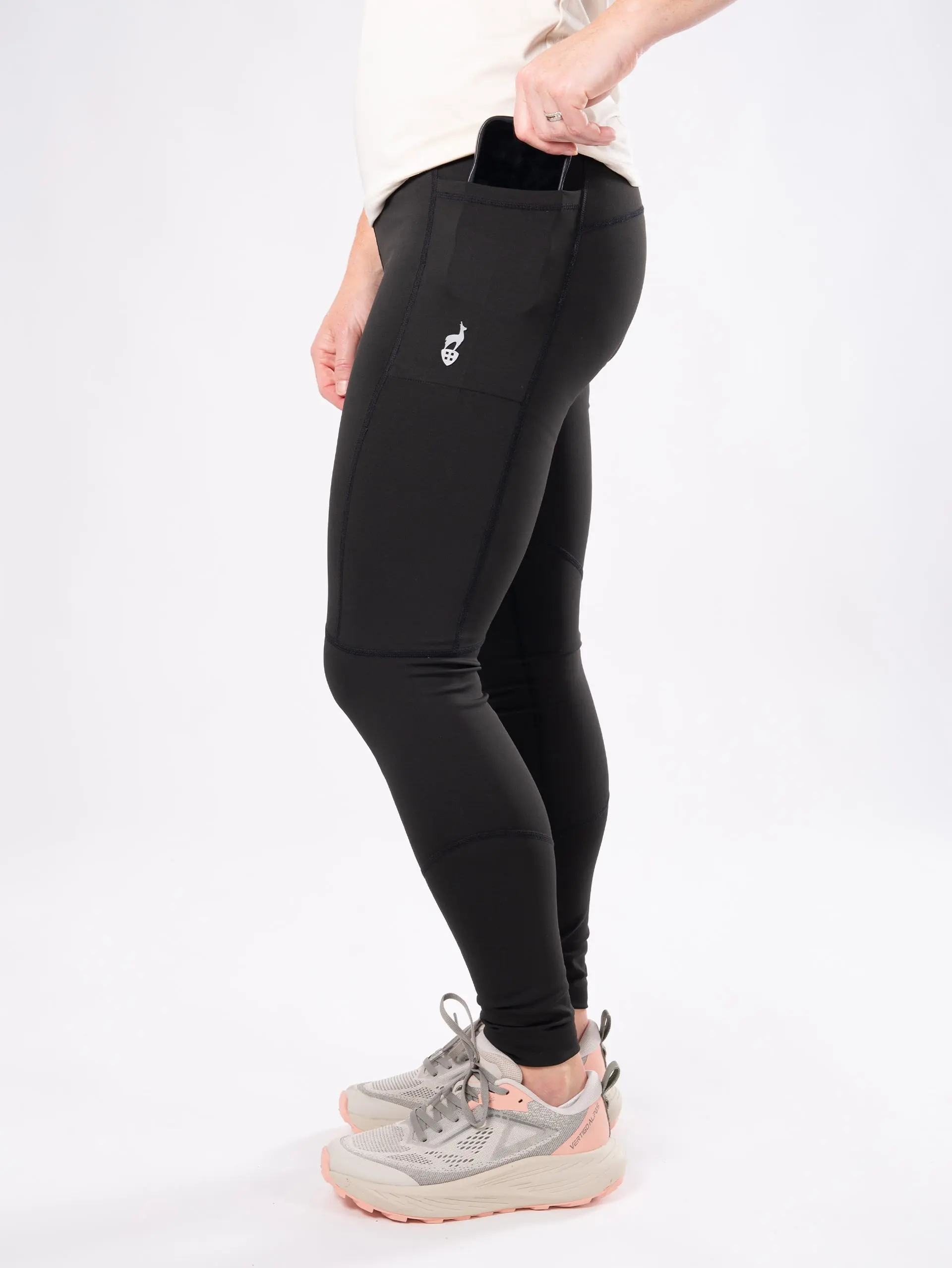Дамски Спортен Клин AULP DETER BLACK — снимка 3