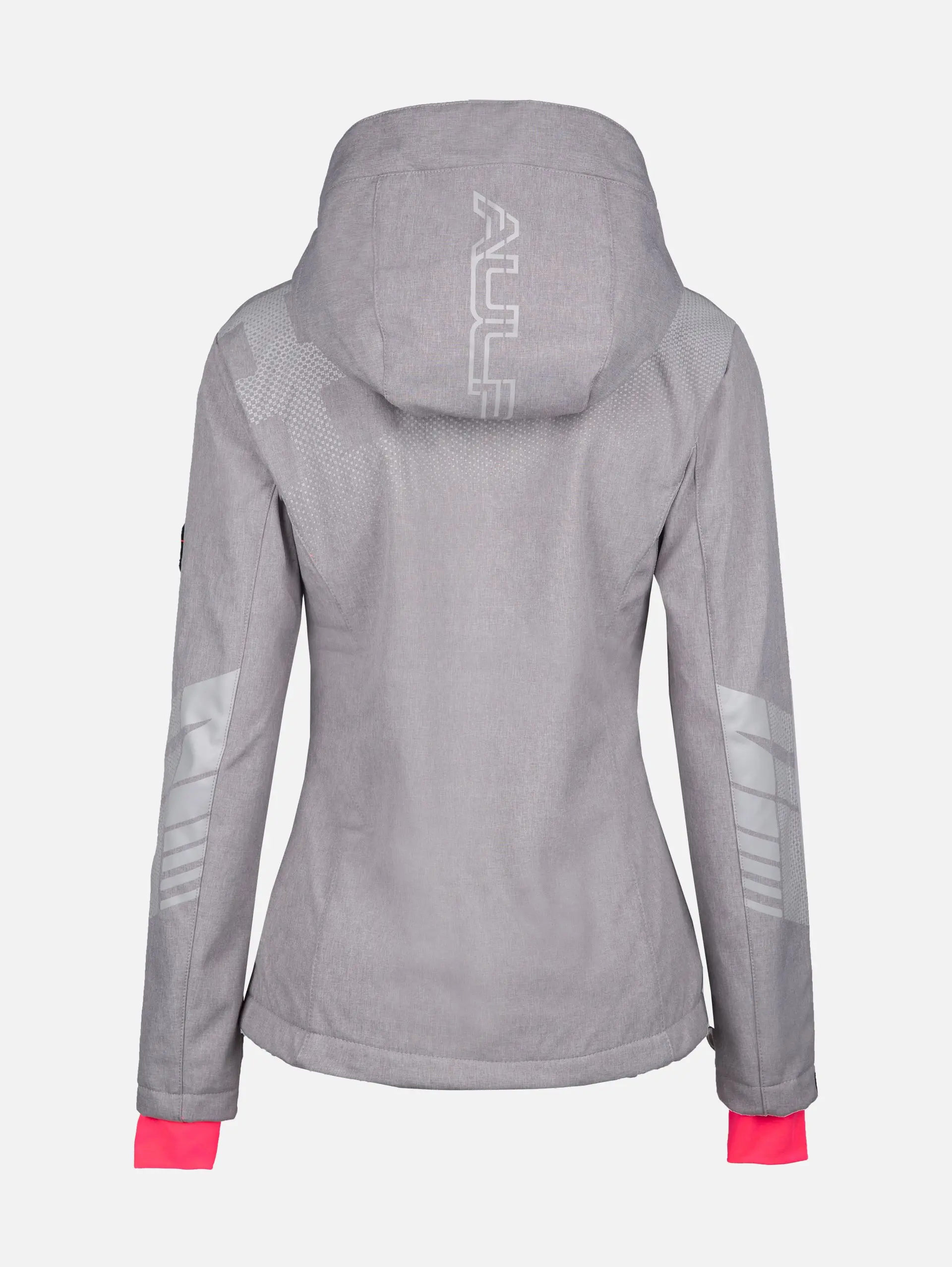 Дамско туристическо яке AULP NELKA SOFTSHELL GREY — снимка 2