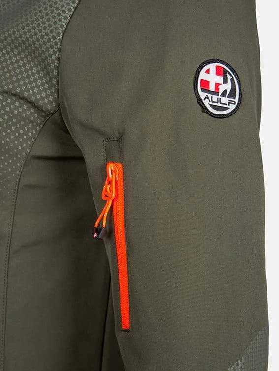 Мъжко туристическо яке AULP NEVIM SOFTSHELL KAKI — снимка 4