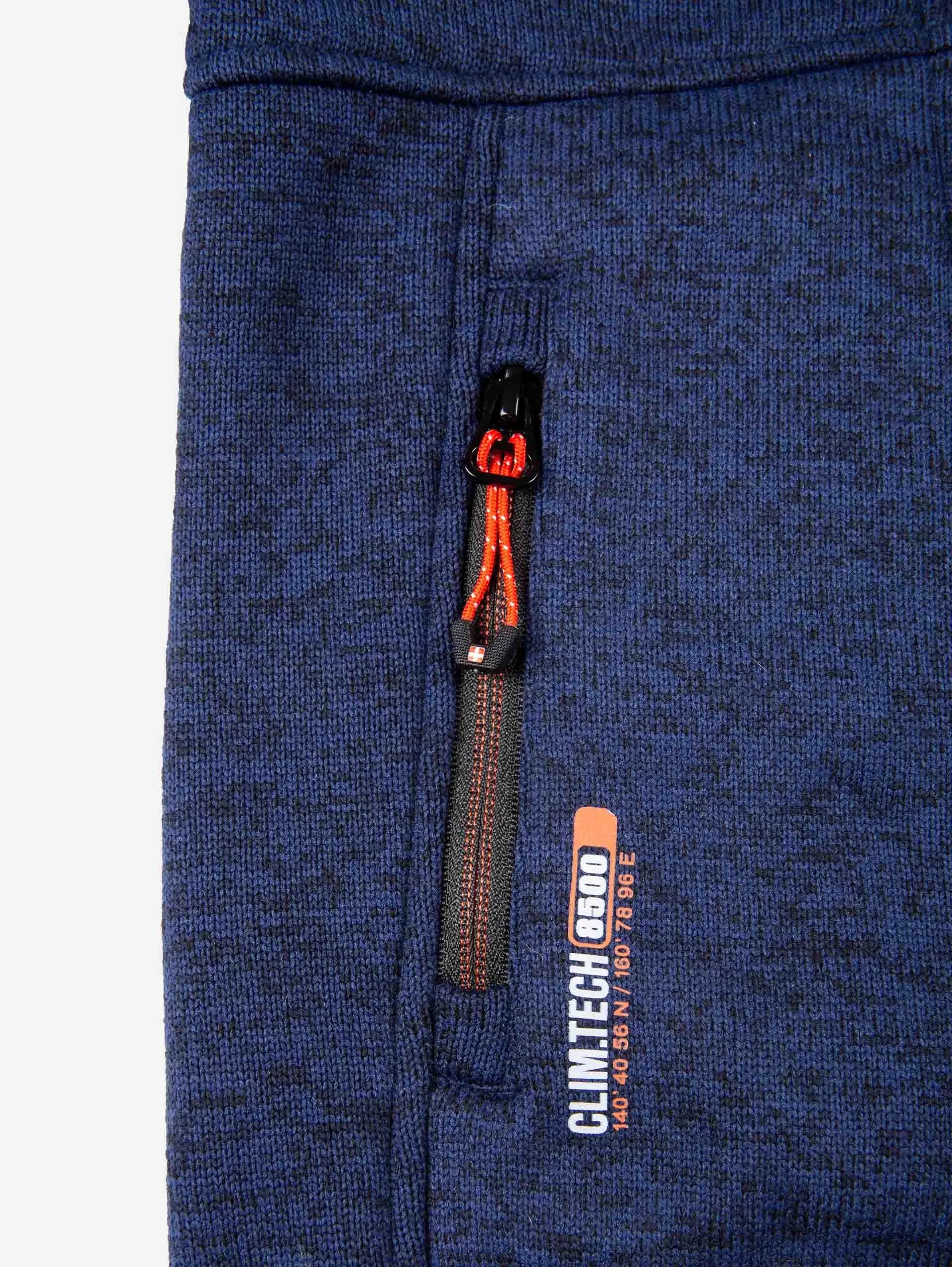 Детско горнище AULP REKIN VESTE MAILLE GE NAVY — снимка 3