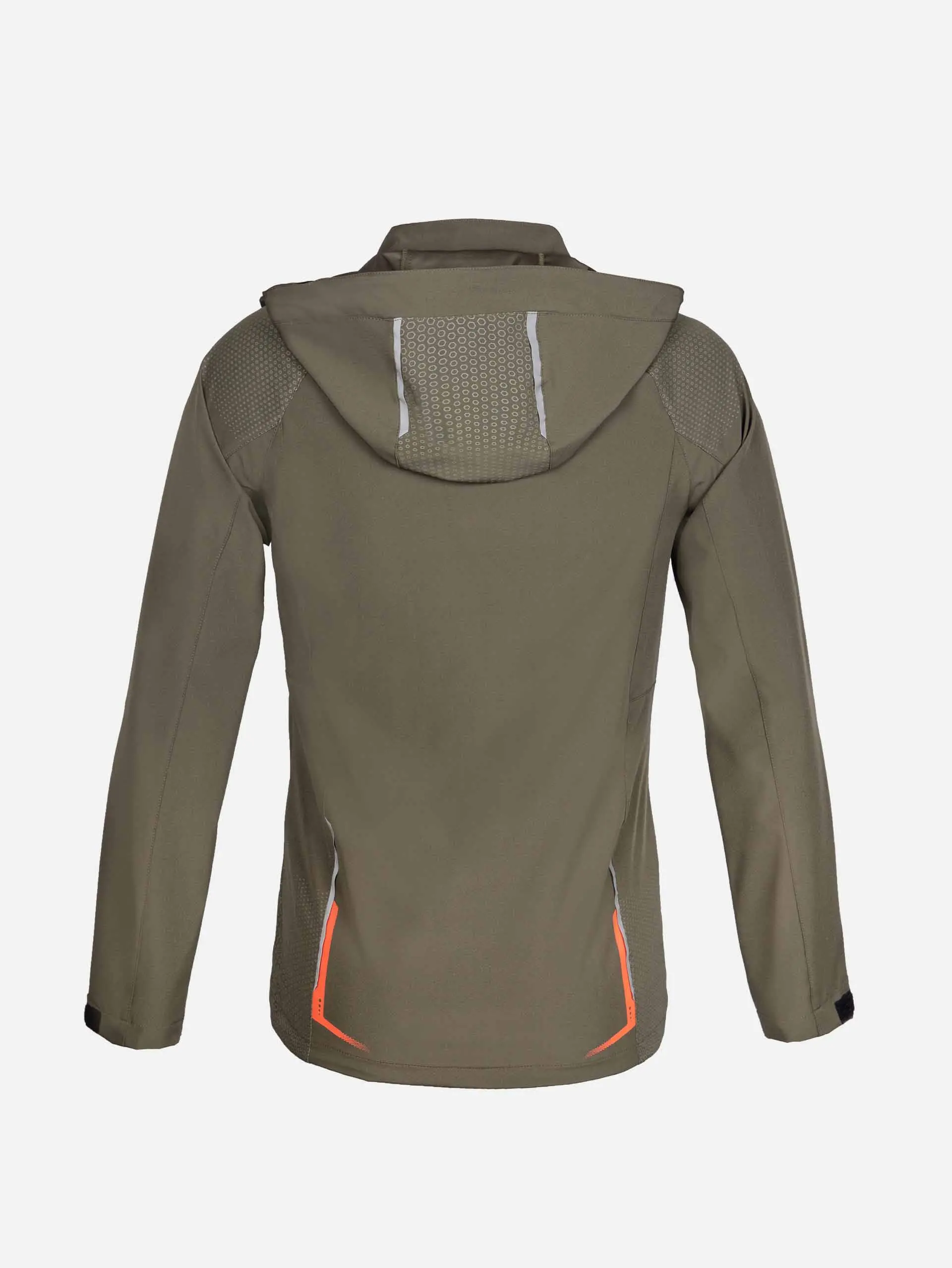 Мъжко туристическо леко яке AULP ROBIN SOFTSHELL FINE KAKI — снимка 2