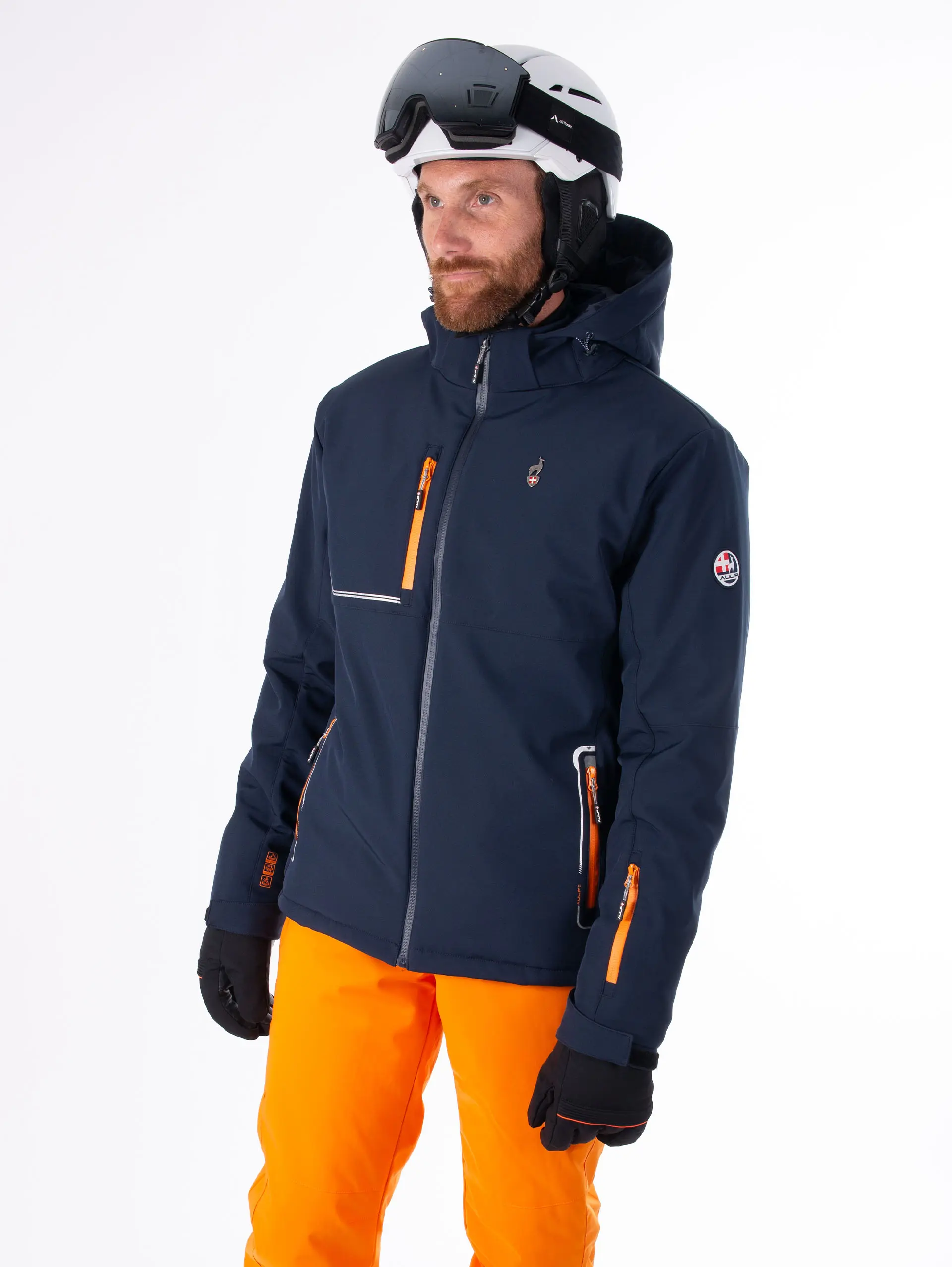 Мъжко Ски Яке AULP VAGON NAVY — снимка 4