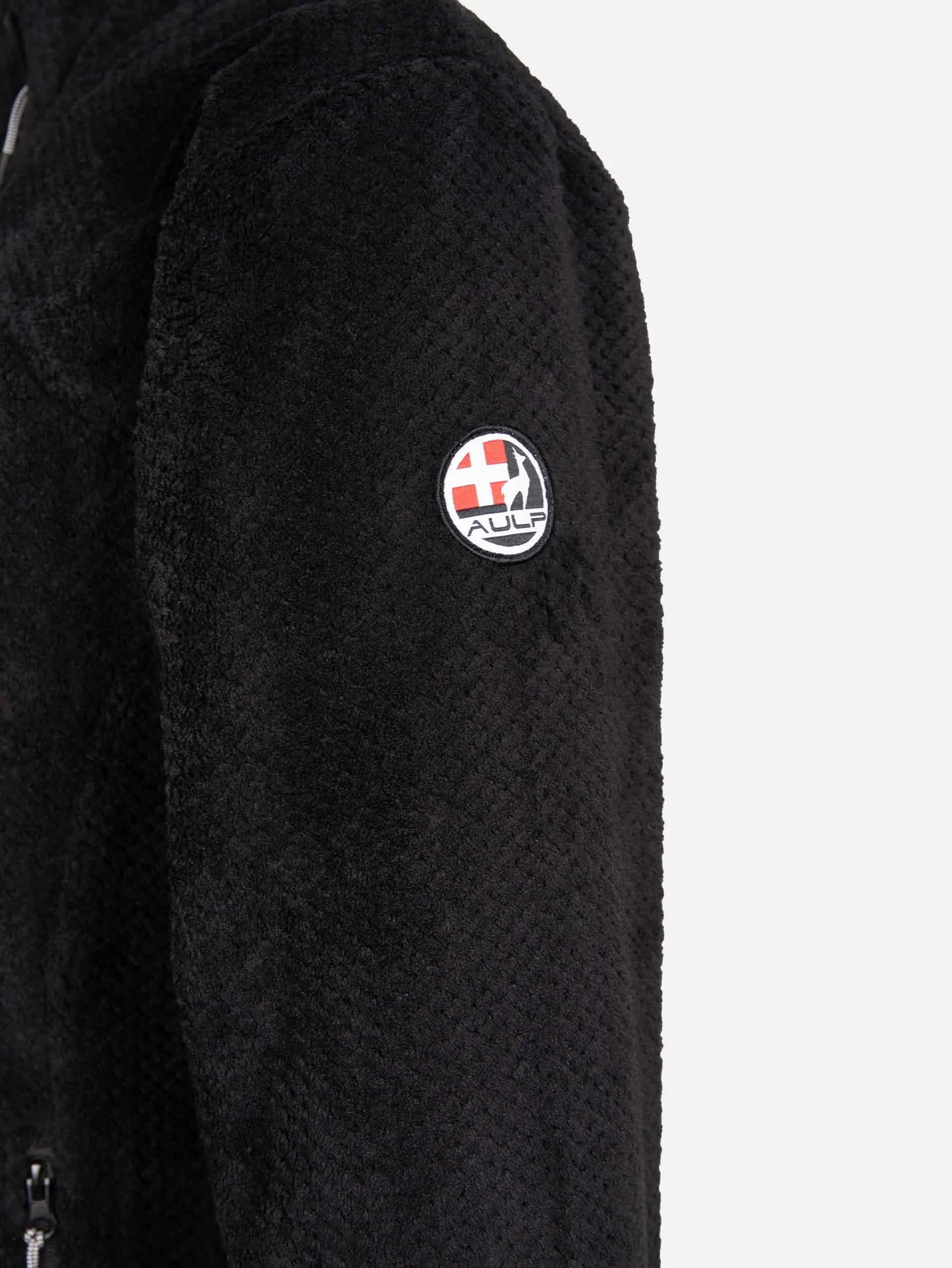 Мъжко Поларено Горнище AULP VELMO BLACK — снимка 4