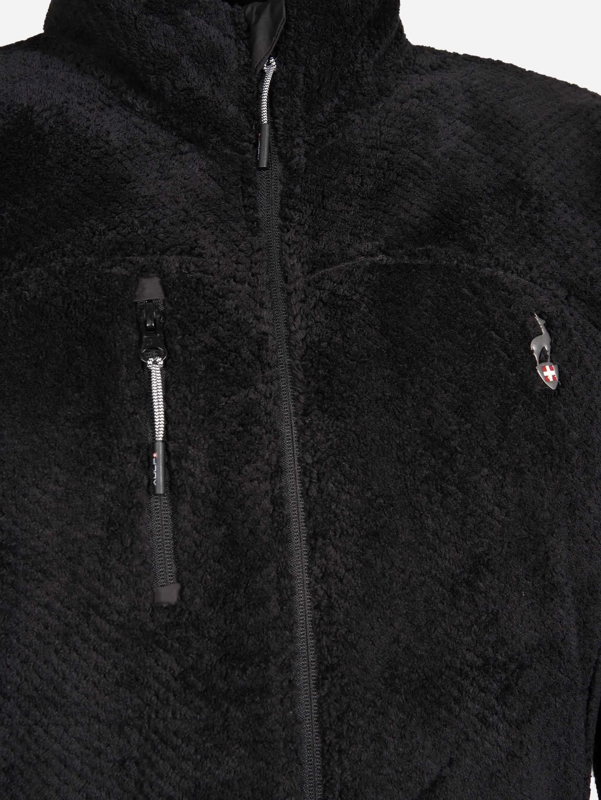 Мъжко Поларено Горнище AULP VELMO BLACK — снимка 3
