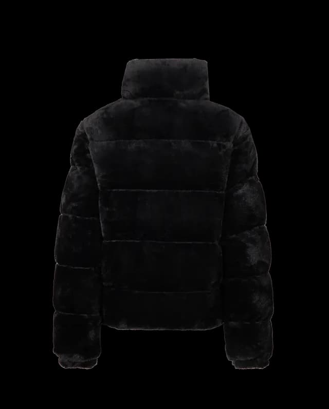 Дамско Двулицево Яке AULP VEREV BLACK/LEO — снимка 2
