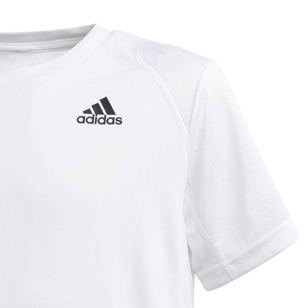 Детска Тениска Adidas B CLUB 3STR TEE-white — снимка 2