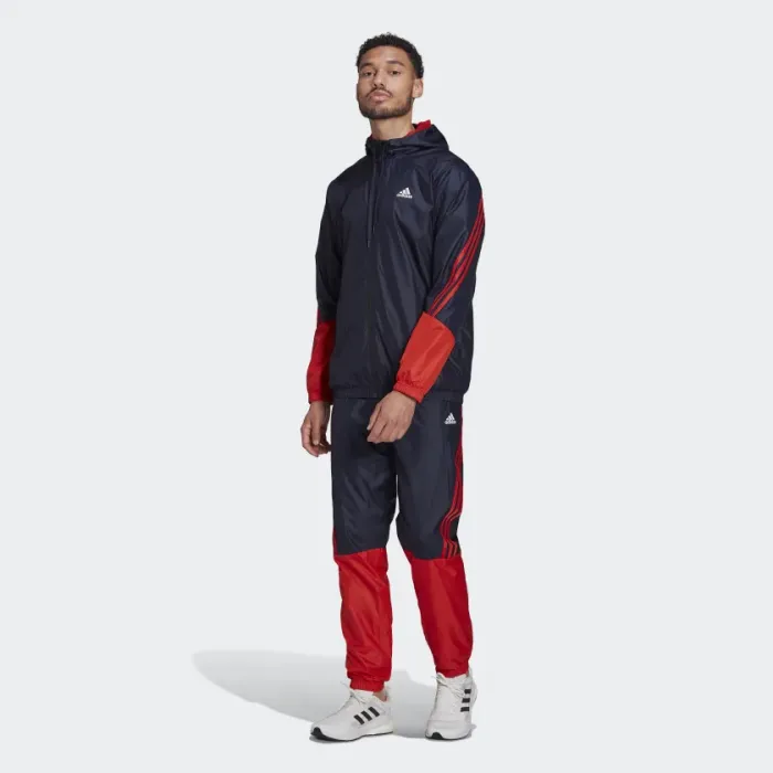 Мъжки Спортен Екип Adidas MTS Wvn Hooded-legend ink