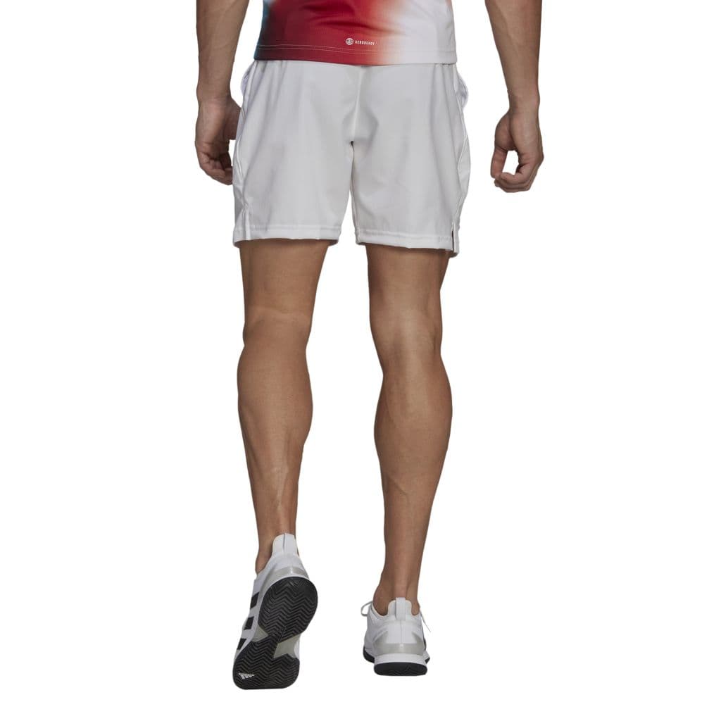 Мъжки Къси Тенис Панталони Adidas MELBOURNE SHOR-white — снимка 2