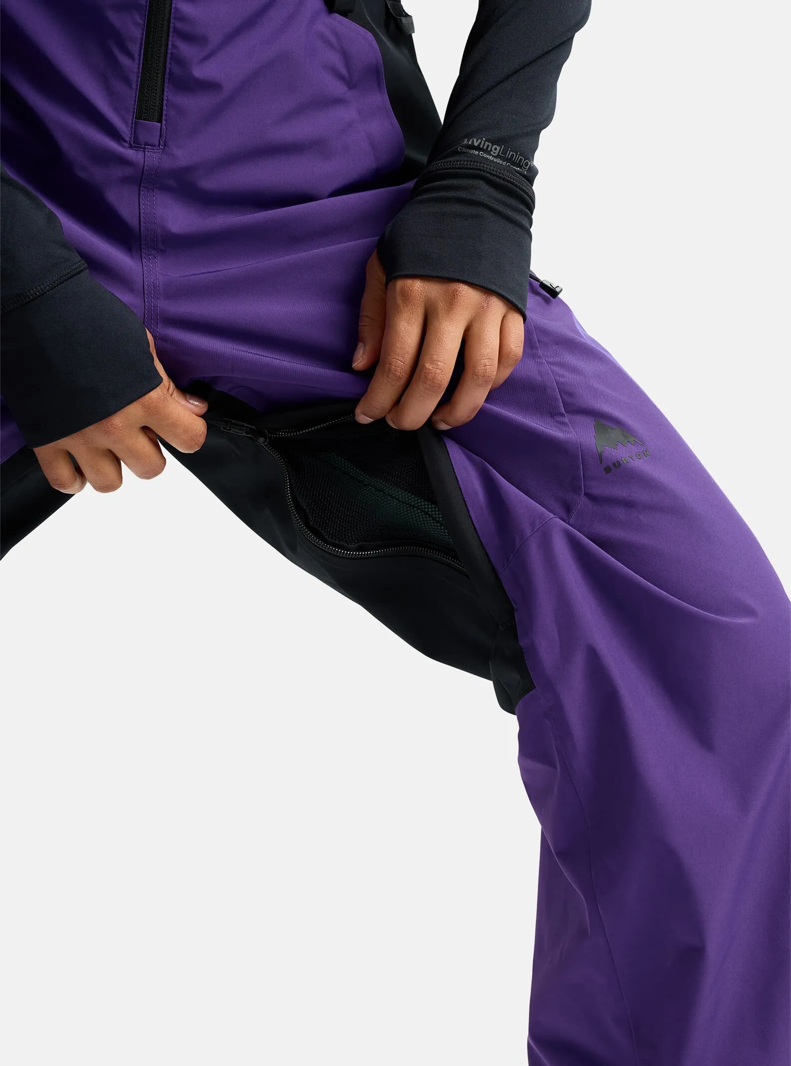 Дамски Сноуборд Панталон Burton Reserve GTX BB PRMVLT/TRUBLK — view 7