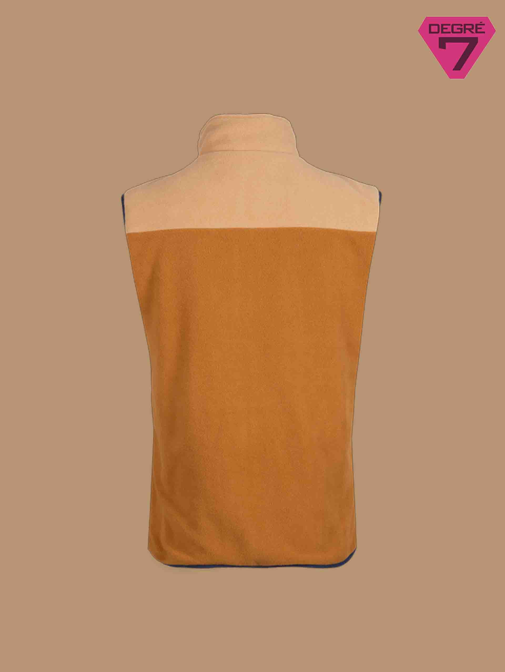 Мъжки Елек Degre7 COUTURLER BEIGE — снимка 3