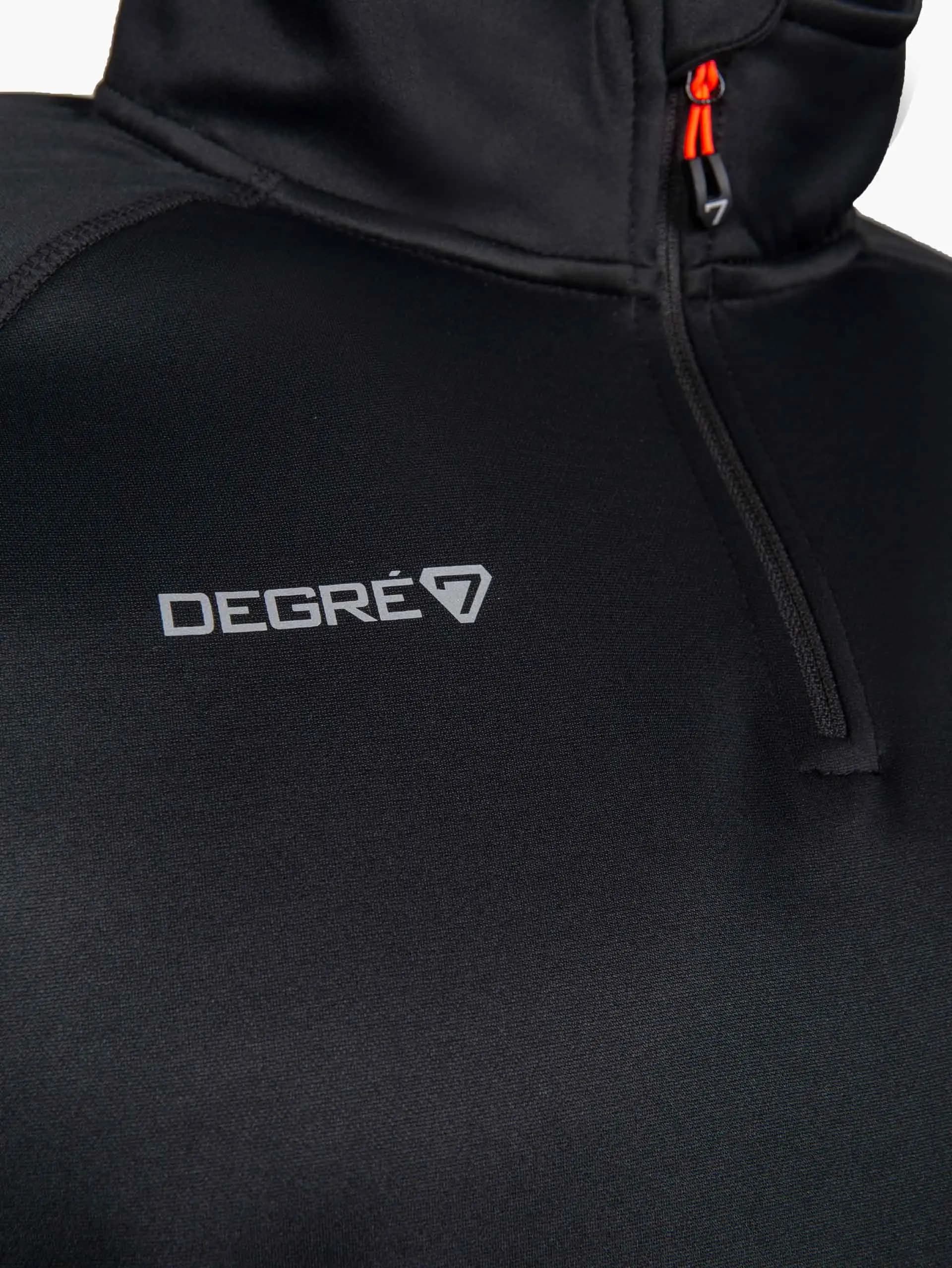 Мъжка блуза с цип Degre7 GLEISIN BLACK — снимка 3