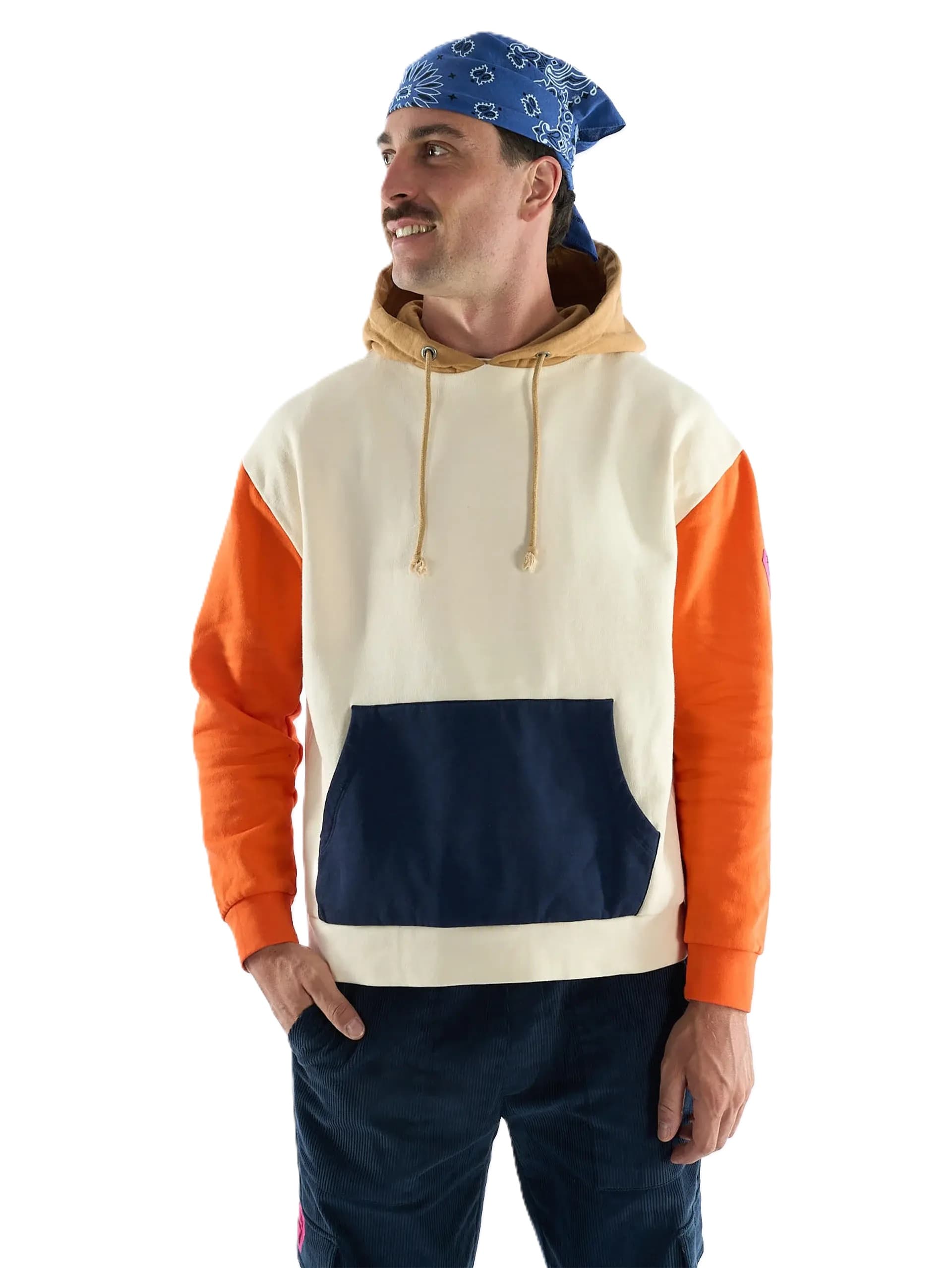 Суитшърт Degre7 GRAVELOTTE OFF WHITE
