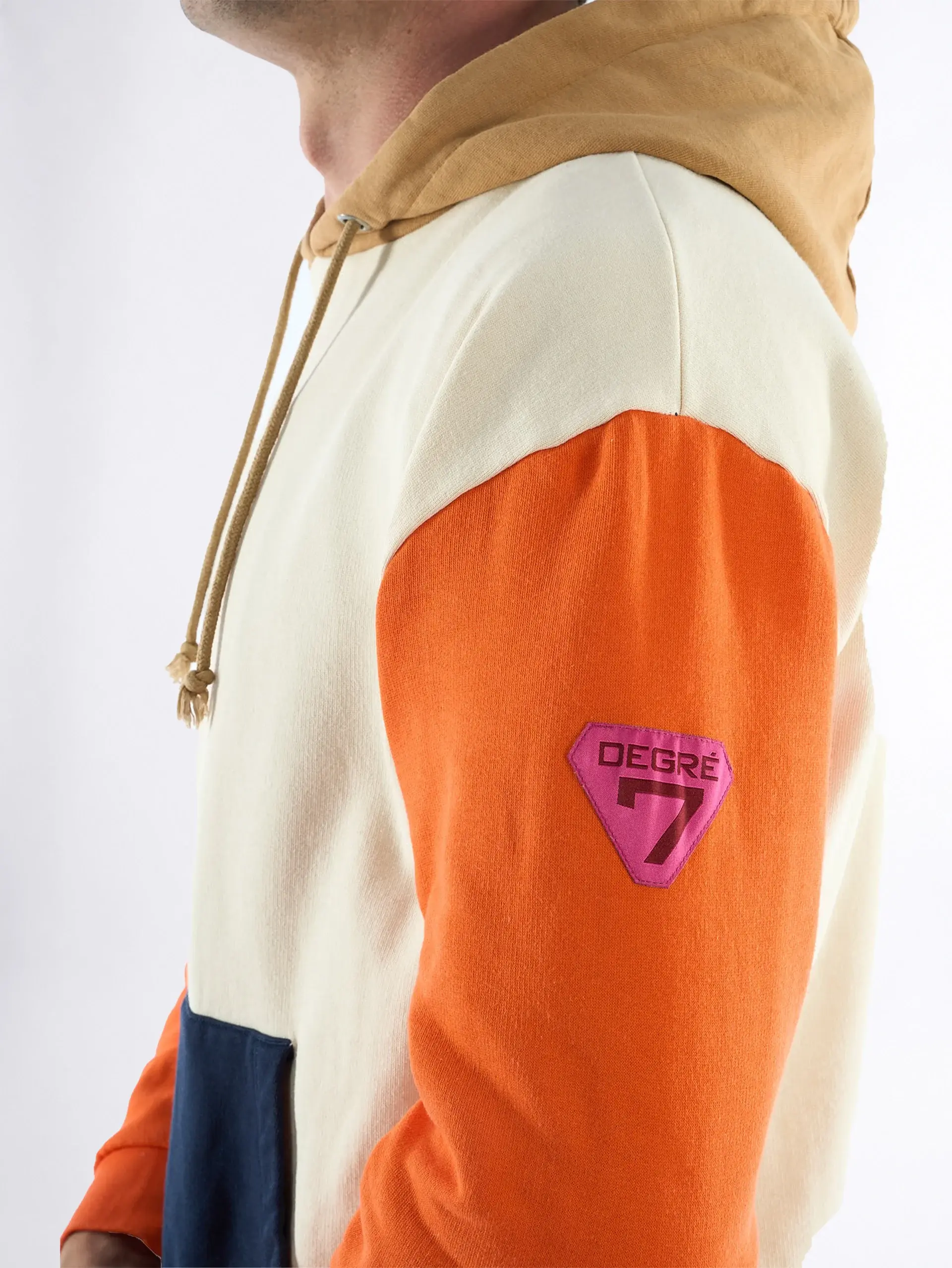 Суитшърт Degre7 GRAVELOTTE OFF WHITE — view 2