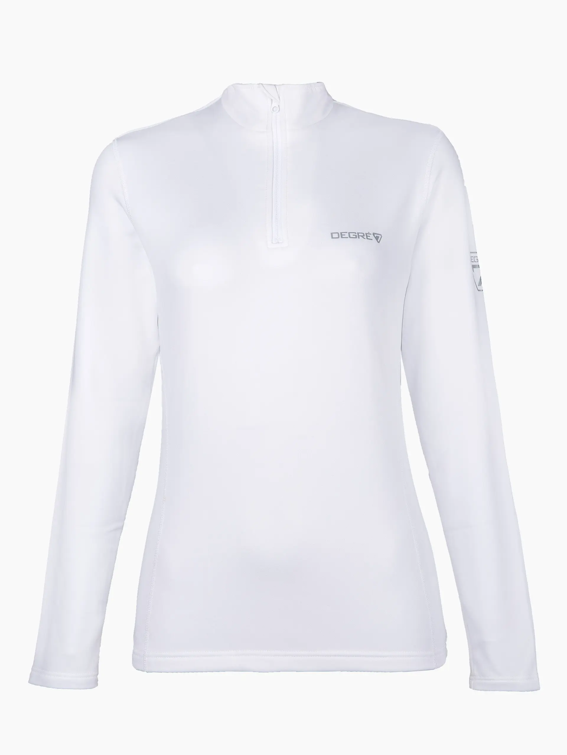 Дамска блуза с цип Degre7 VEYRAND WHITE