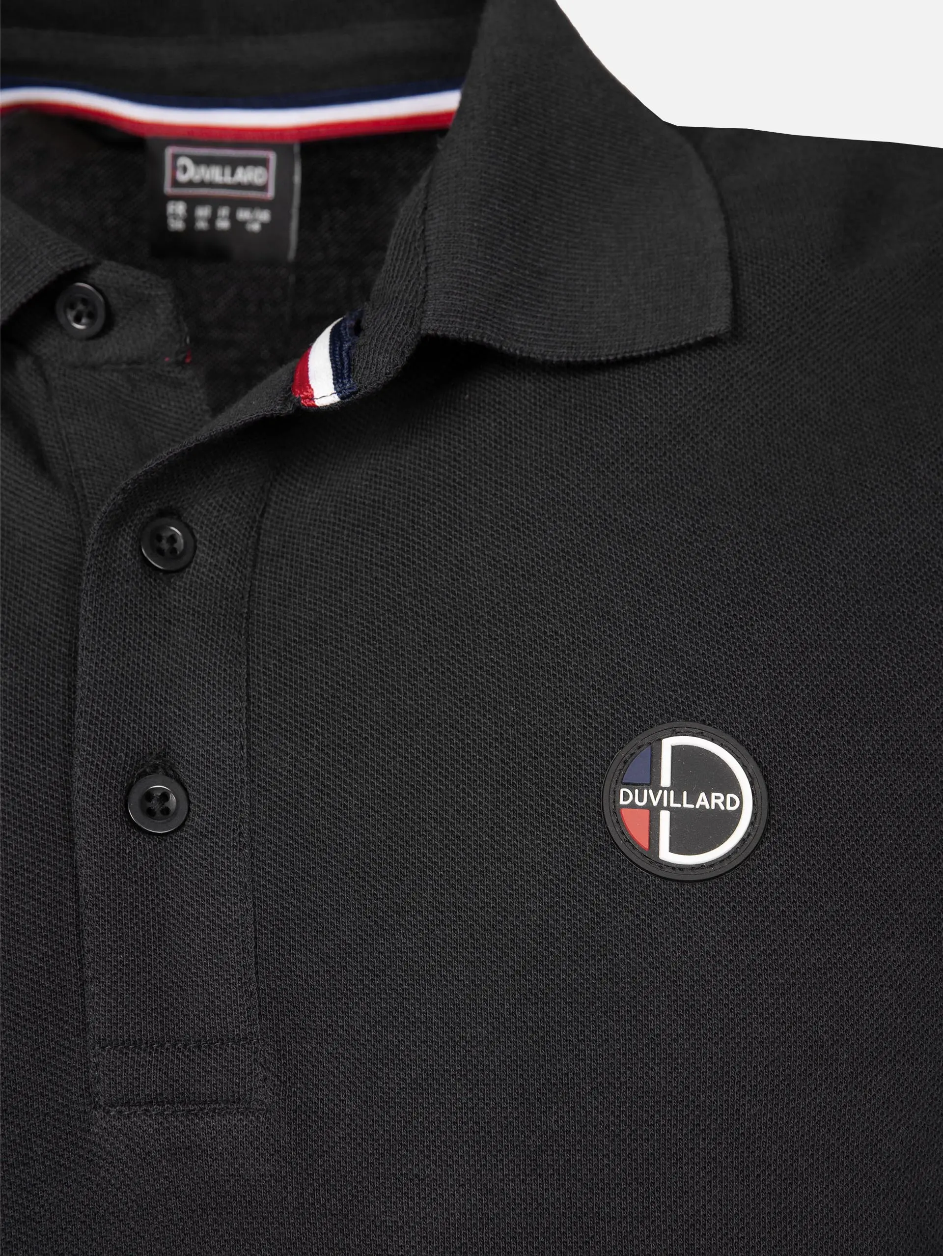 Мъжка Поло Тениска Duvillard UDI Black — снимка 3