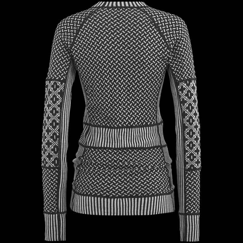 Термобельо Блуза Kari Traa SMEKKER LS Blk — снимка 2