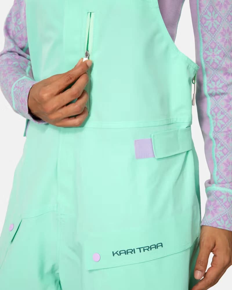 Ски Гащеризон Kari Traa JOHANNE BIB Jelly Mint — снимка 3