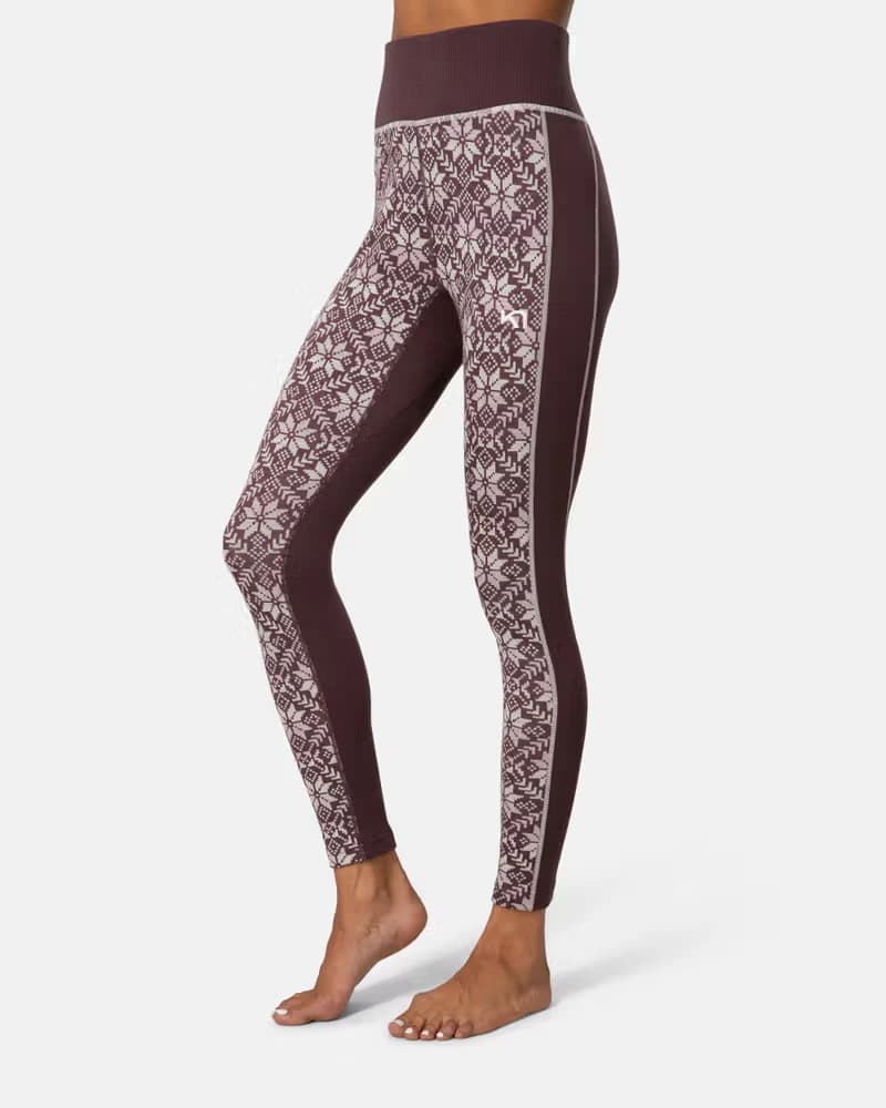 Термобельо Клин Kari Traa ANNA HIGH WAIST Cocoa Powder — view 2