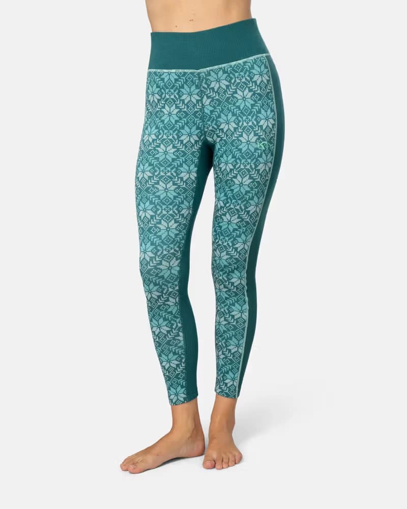 Термобельо Клин Kari Traa ANNA HIGH WAIST Peacock — view 2