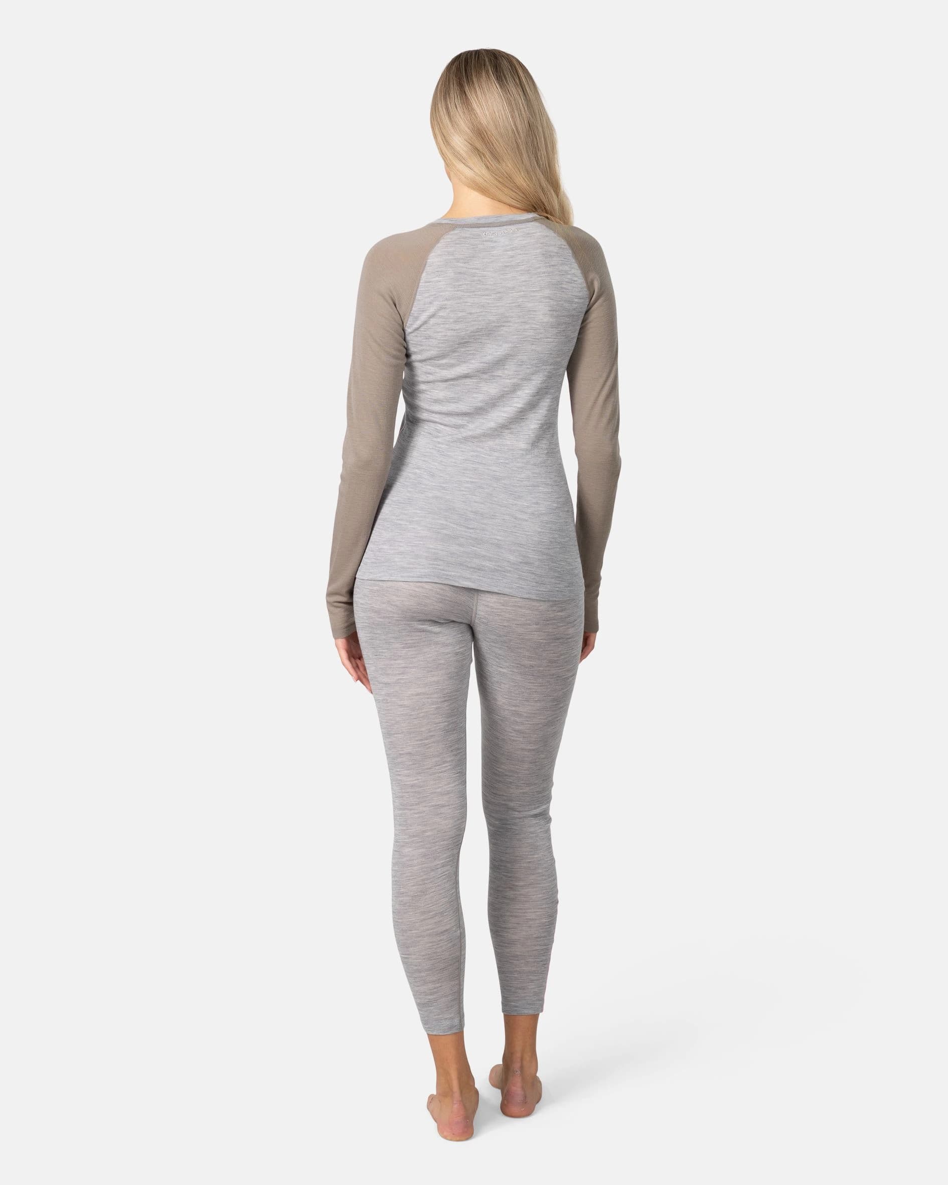 Термобельо Комплект Kari Traa KAIA Light Grey Mel — снимка 4