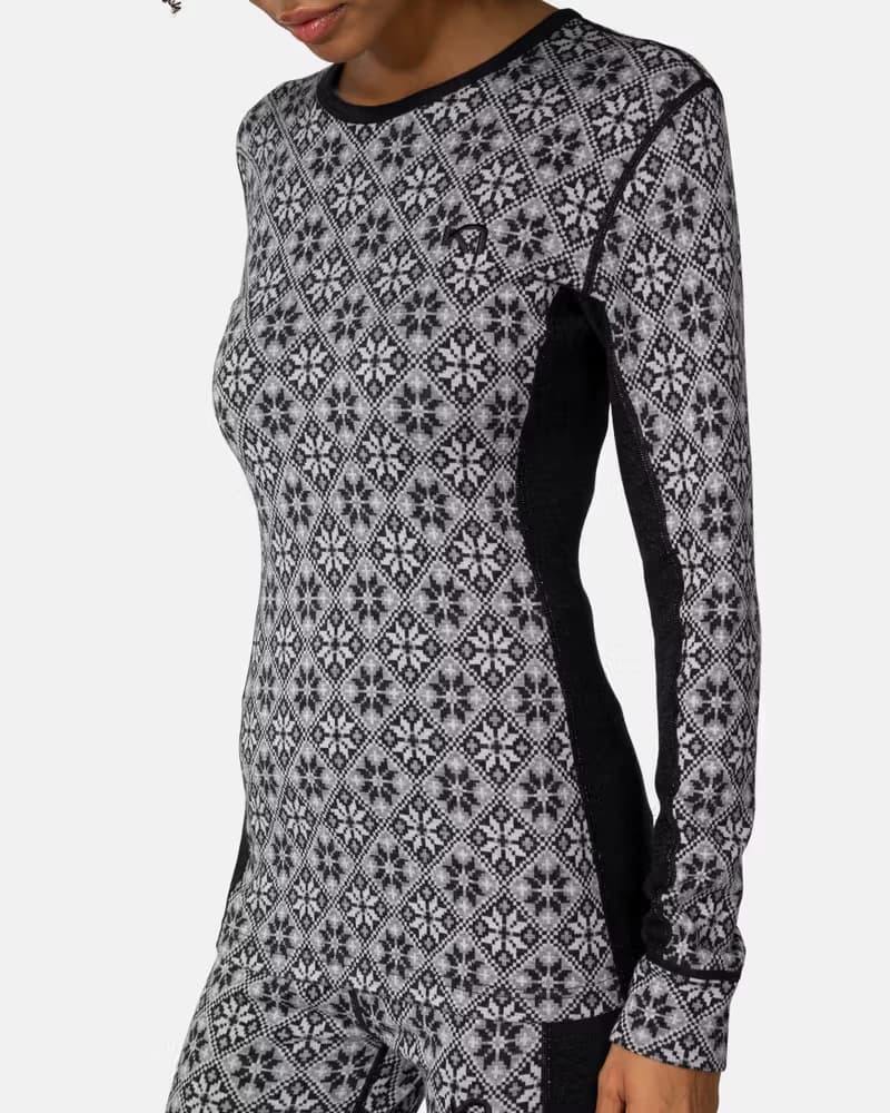 Термобельо Блуза Kari Traa ROSE LS 2.0 Blk — снимка 3