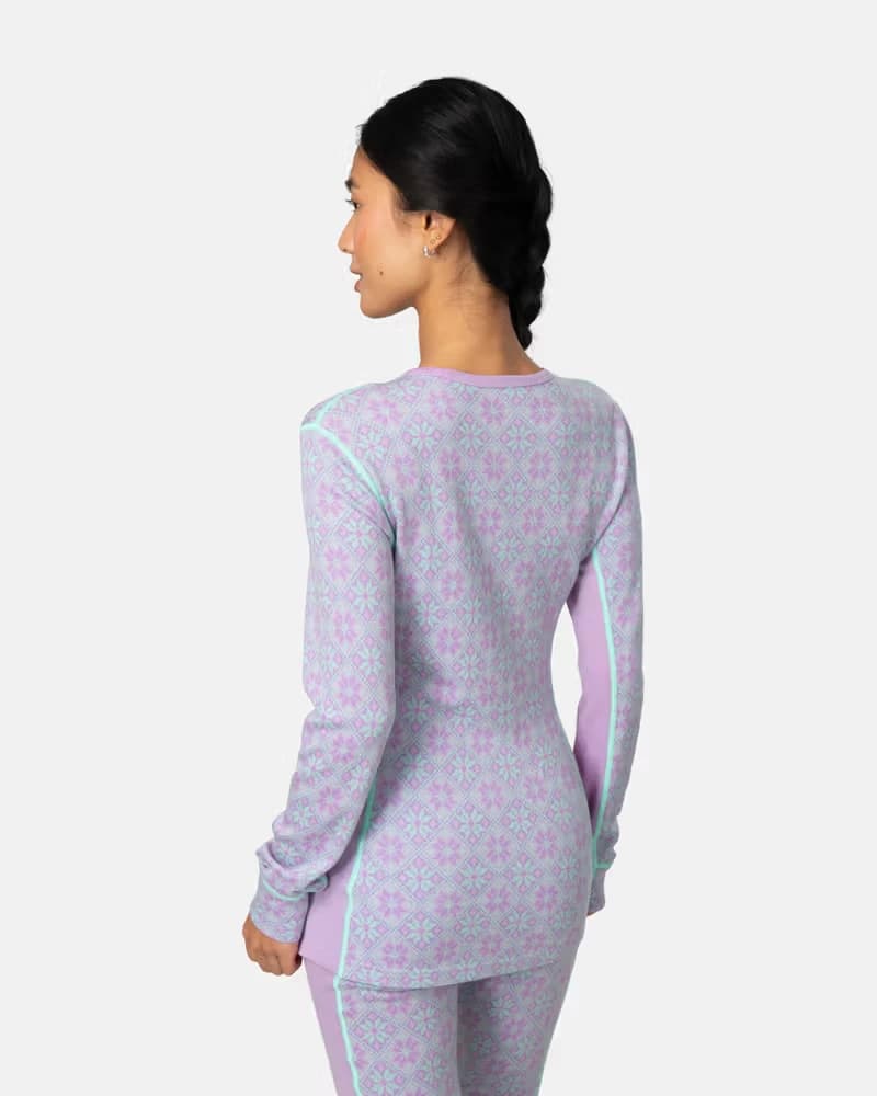 Термобельо Блуза Kari Traa ROSE LS 2.0 Lily — снимка 3