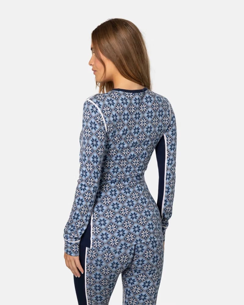Термобельо Блуза Kari Traa ROSE LS 2.0 Dark/Navy Bl — снимка 3