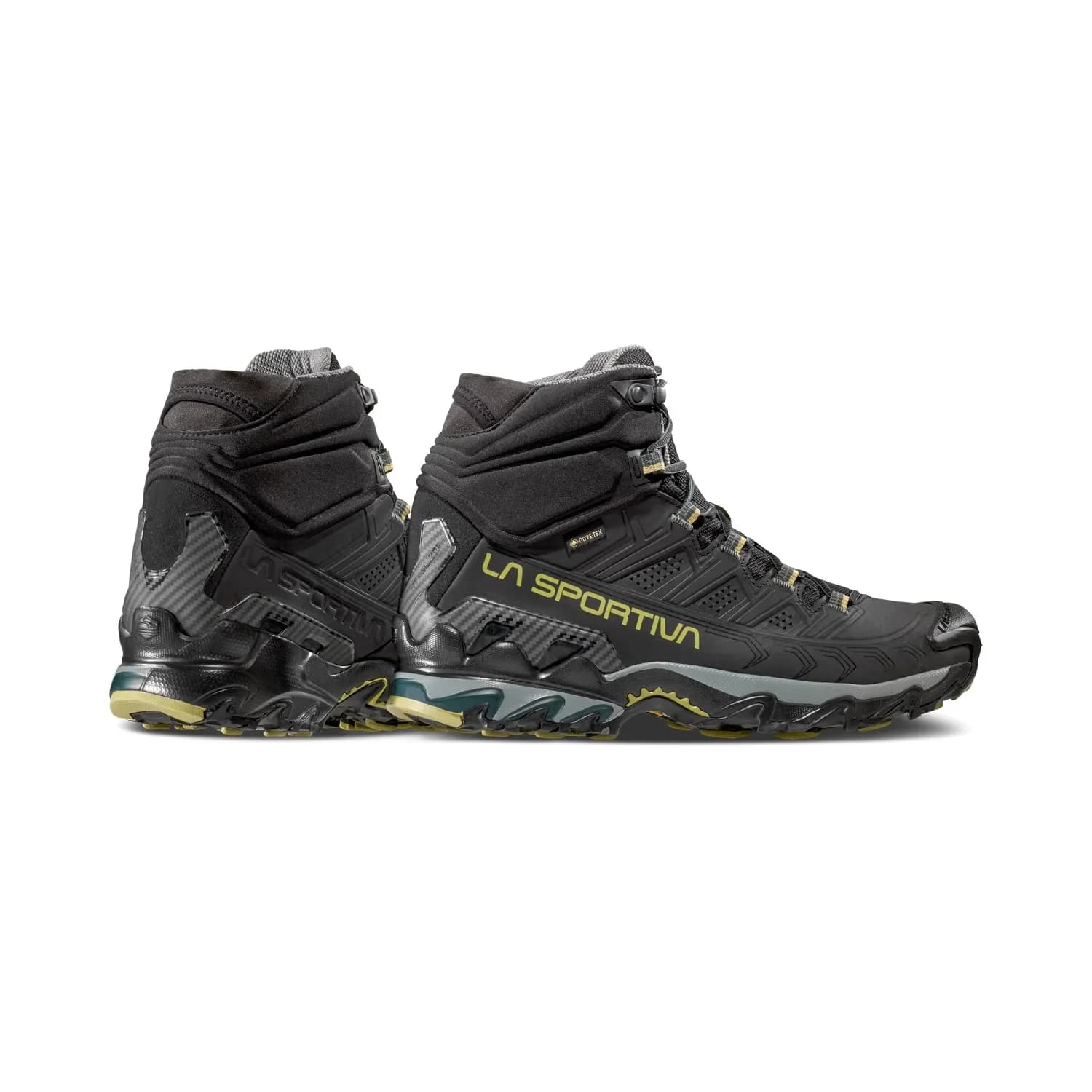 Обувки La Sportiva Ultra Raptor II Mid Leather Wide GTX Blk/Cedar — view 2