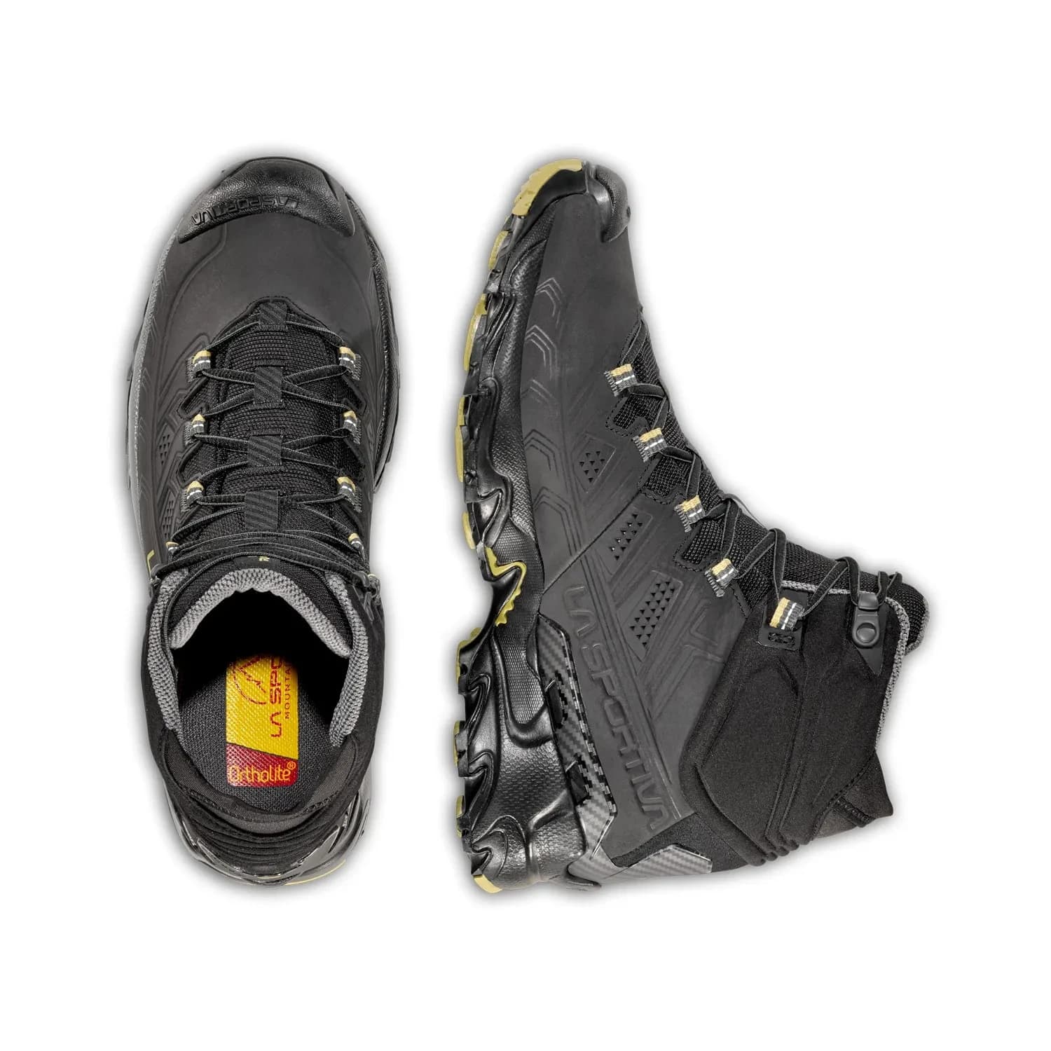 Обувки La Sportiva Ultra Raptor II Mid Leather Wide GTX Blk/Cedar — view 3