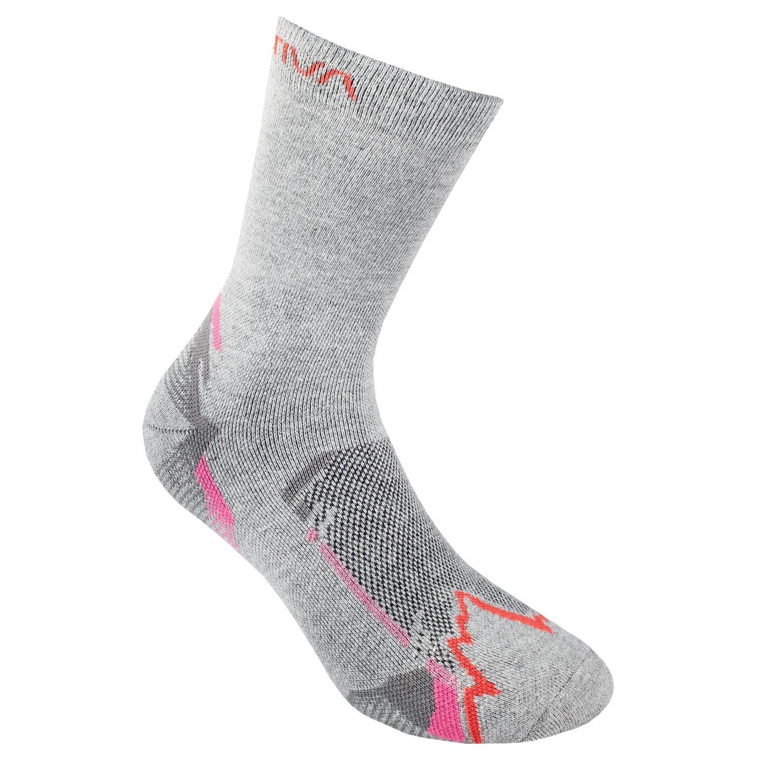 Чорапи La Sportiva X-Cursion Socks Grey/Cherry Tomato