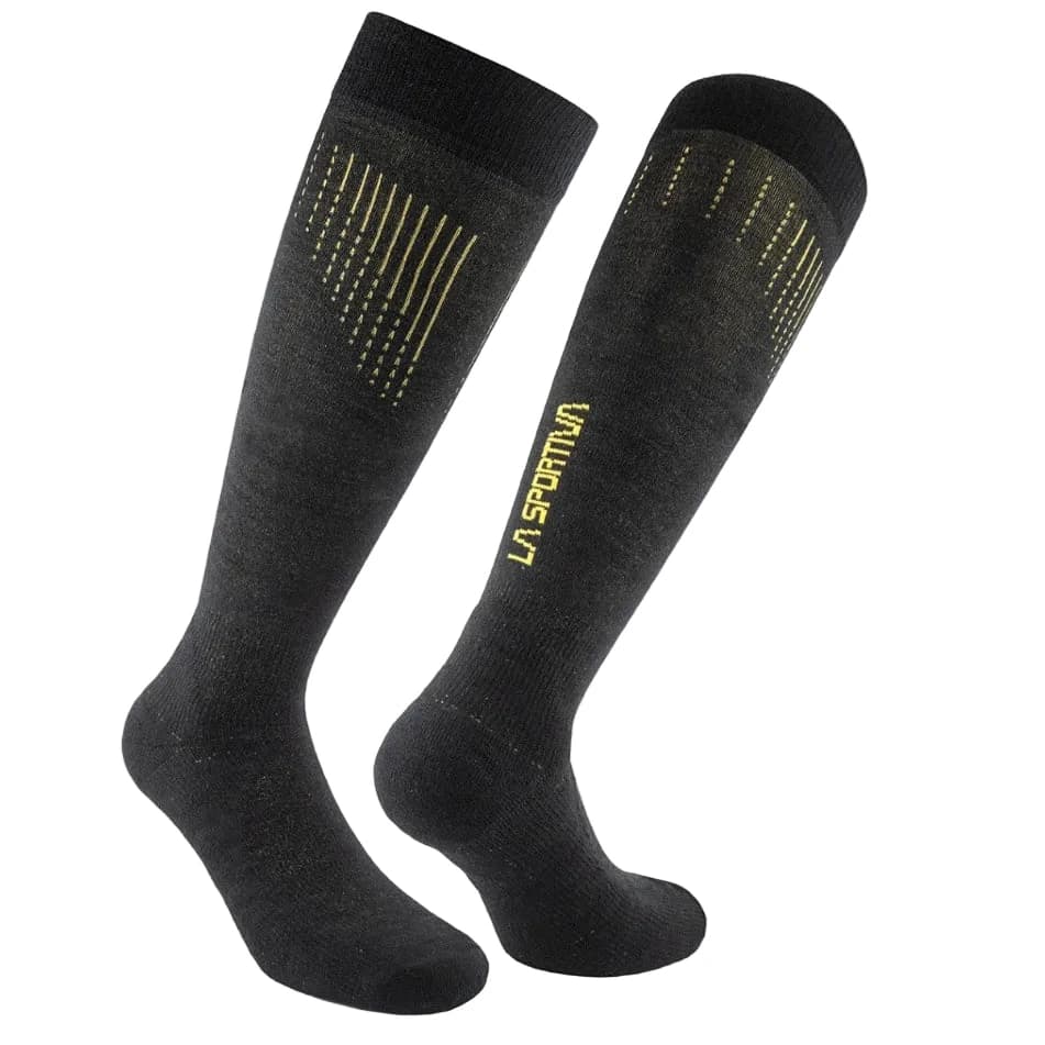 Чорапи La Sportiva Wool Thermo Socks Black/Yellow