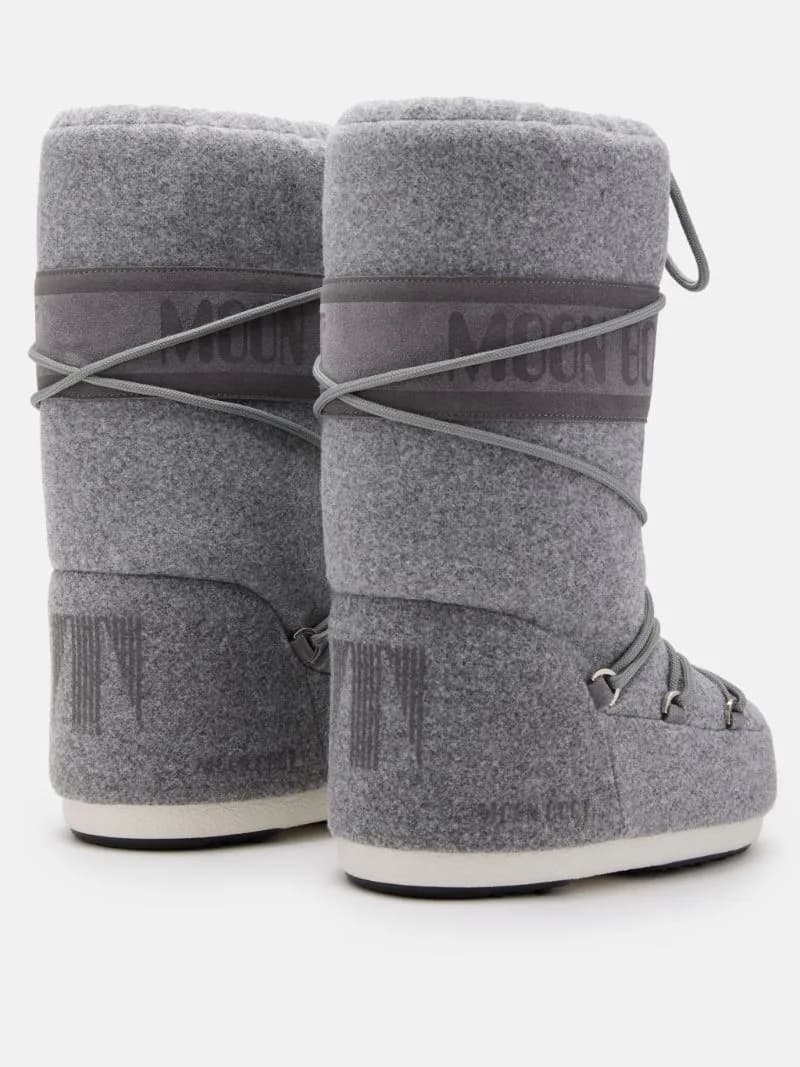 Апрески Moon Boot Icon Felt gray — view 3