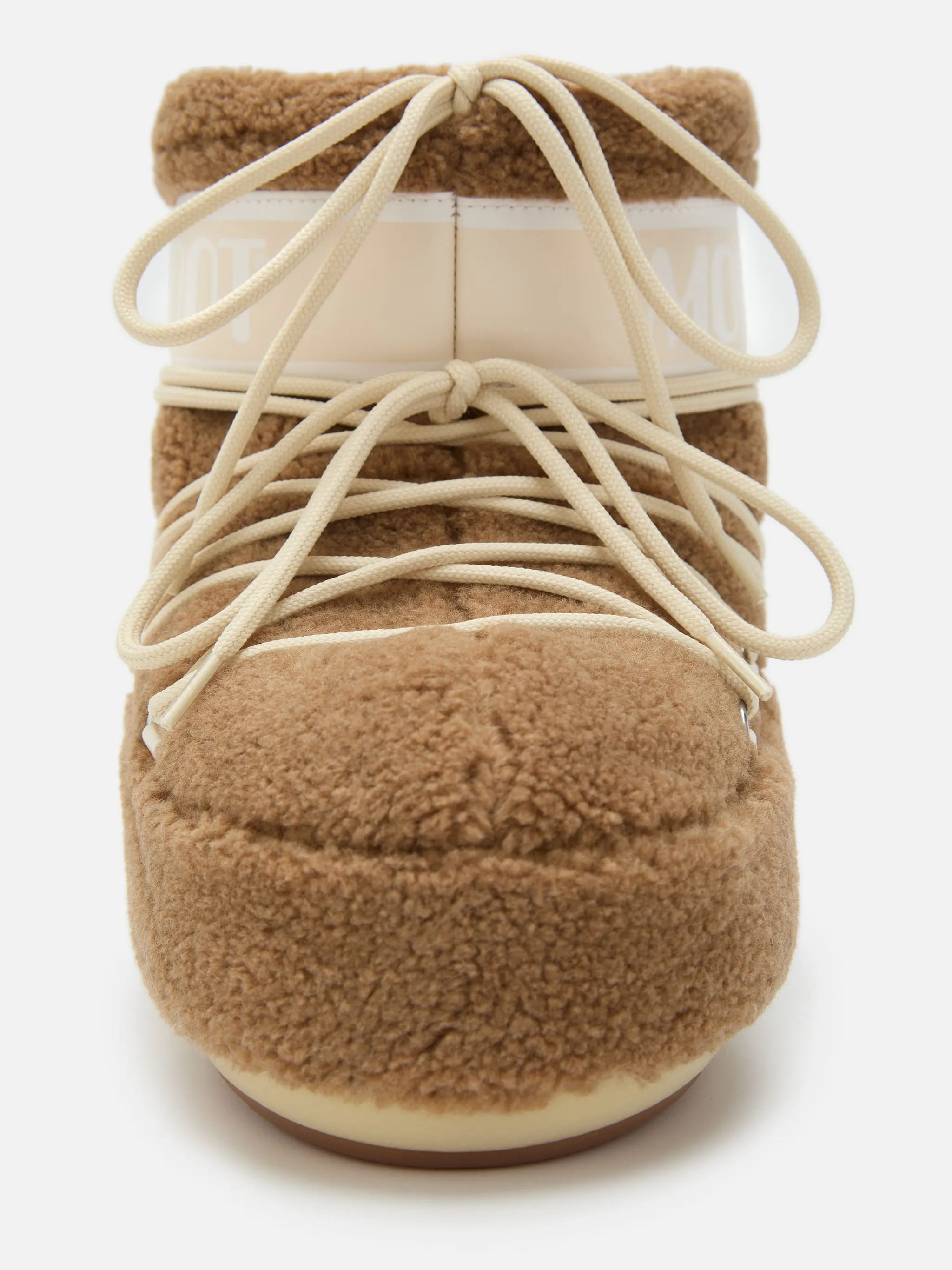Дамски Апрески Moon Boot Icon Low Fleece Camel — снимка 4
