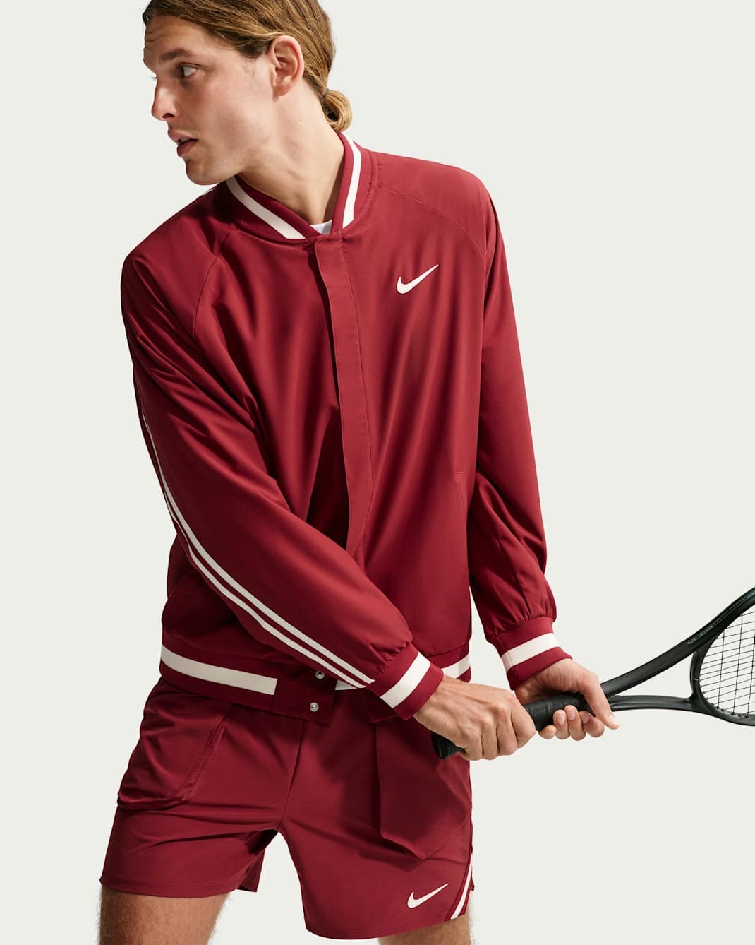 Горнище Nike NKCT DF SLAM NY TEAM RED/PALIVR — снимка 3