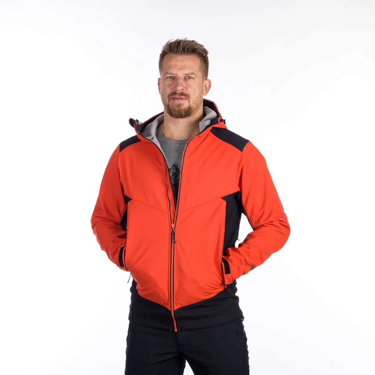 Мъжко Туристическо Яке Northfinder 363redorange FABIO — view 3
