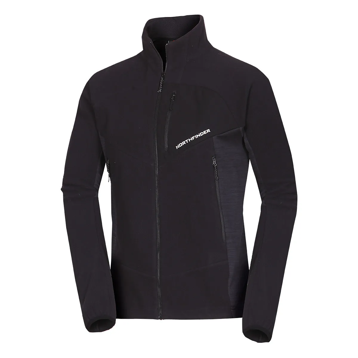Мъжко Туристическо Горнище с цял цип Northfinder 269black FULVIO