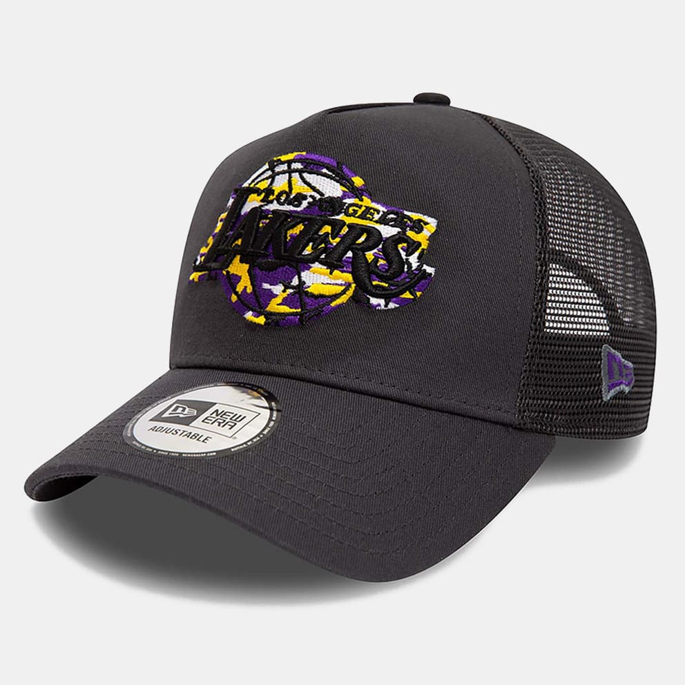 Шапка с козирка New Era TEAM CAMO INFILL TRUCKER LOS ANGELES LAKERS GRH